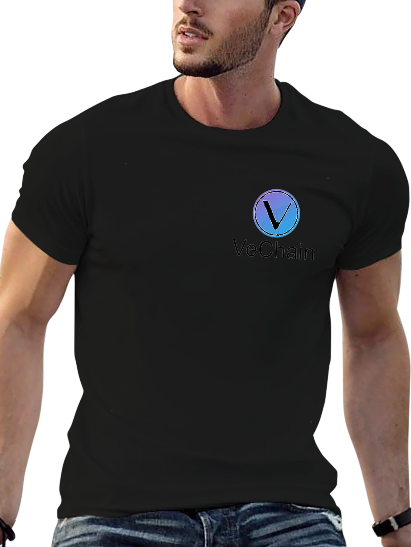 VeChain Crypto Black T-Shirt