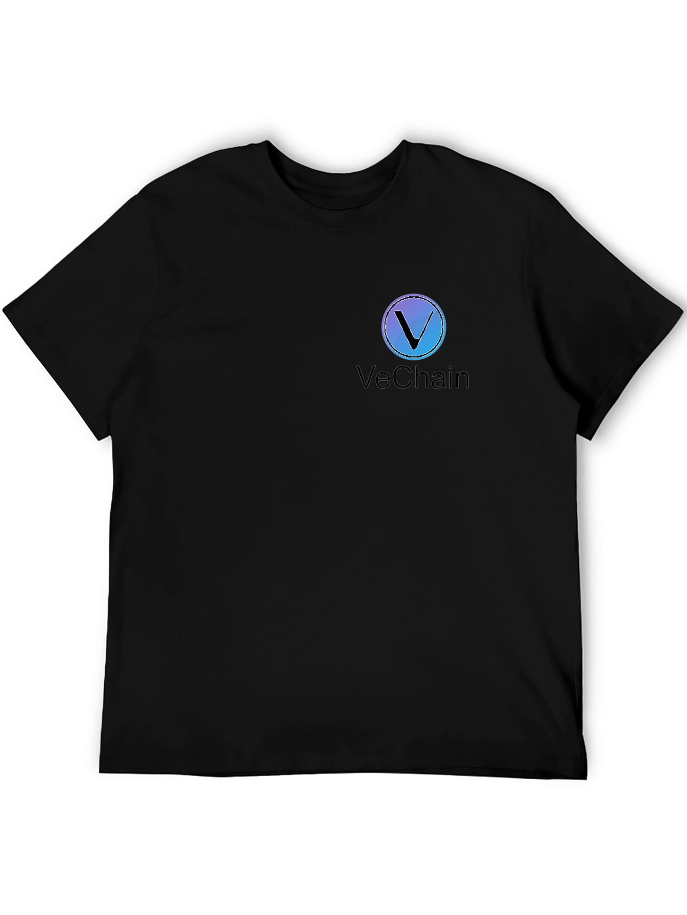VeChain Crypto Black T-Shirt