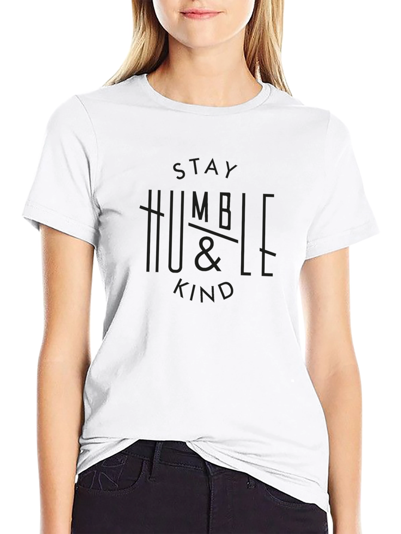 Stay Humble & Kind Black T-Shirt