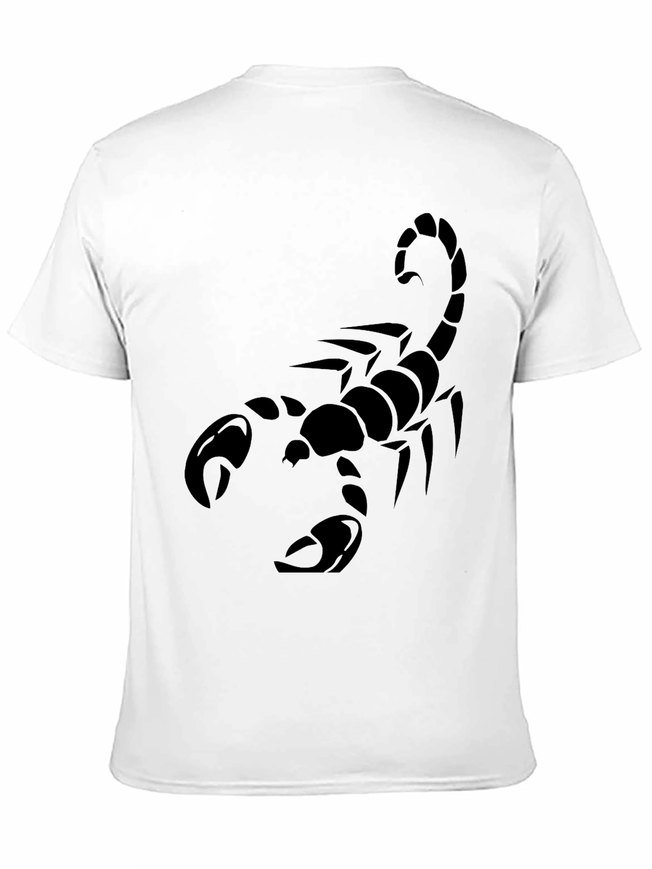 Mens Black Scorpion Graphic T-Shirt
