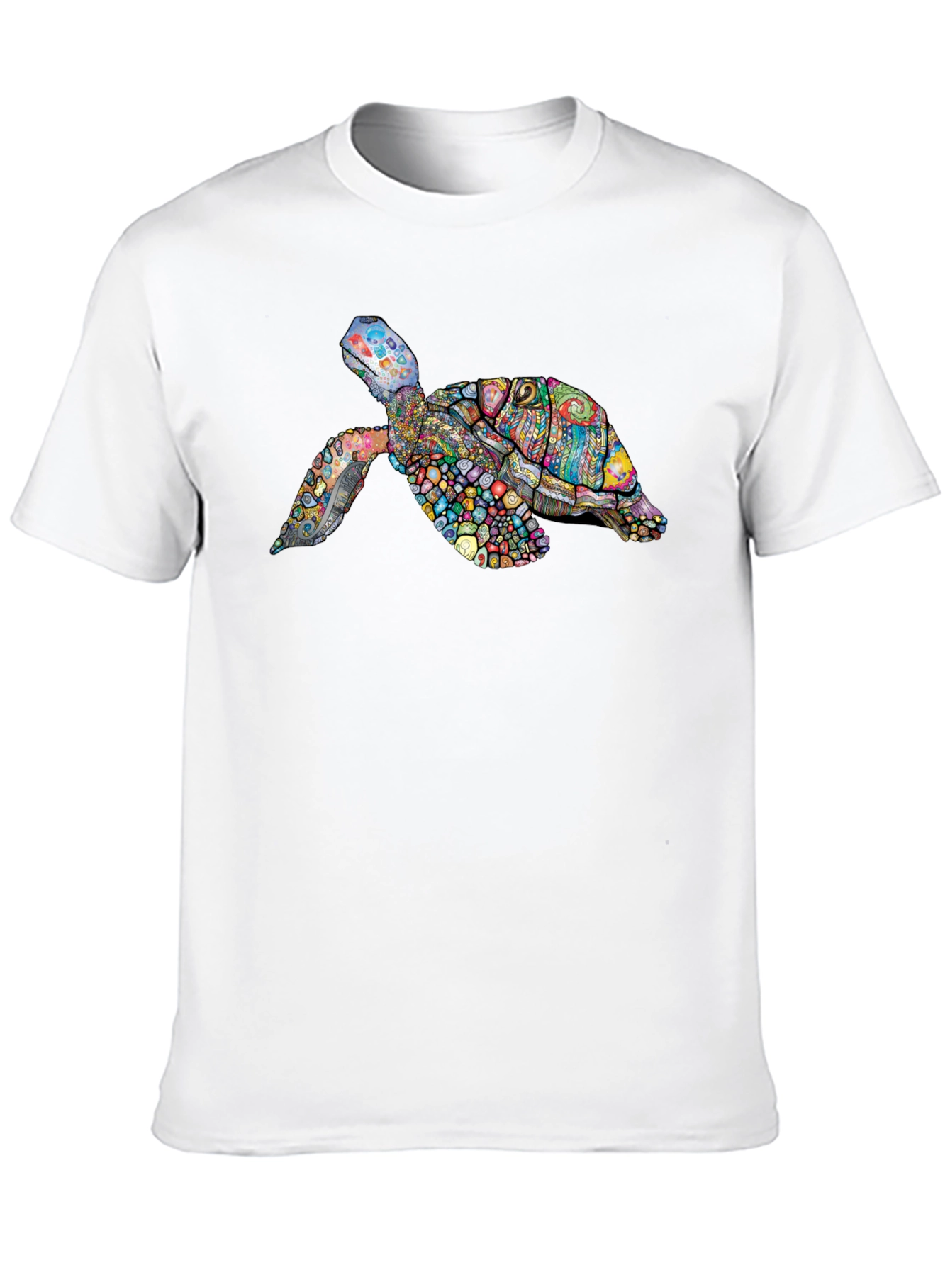 Turtle Graphic Tee - Black