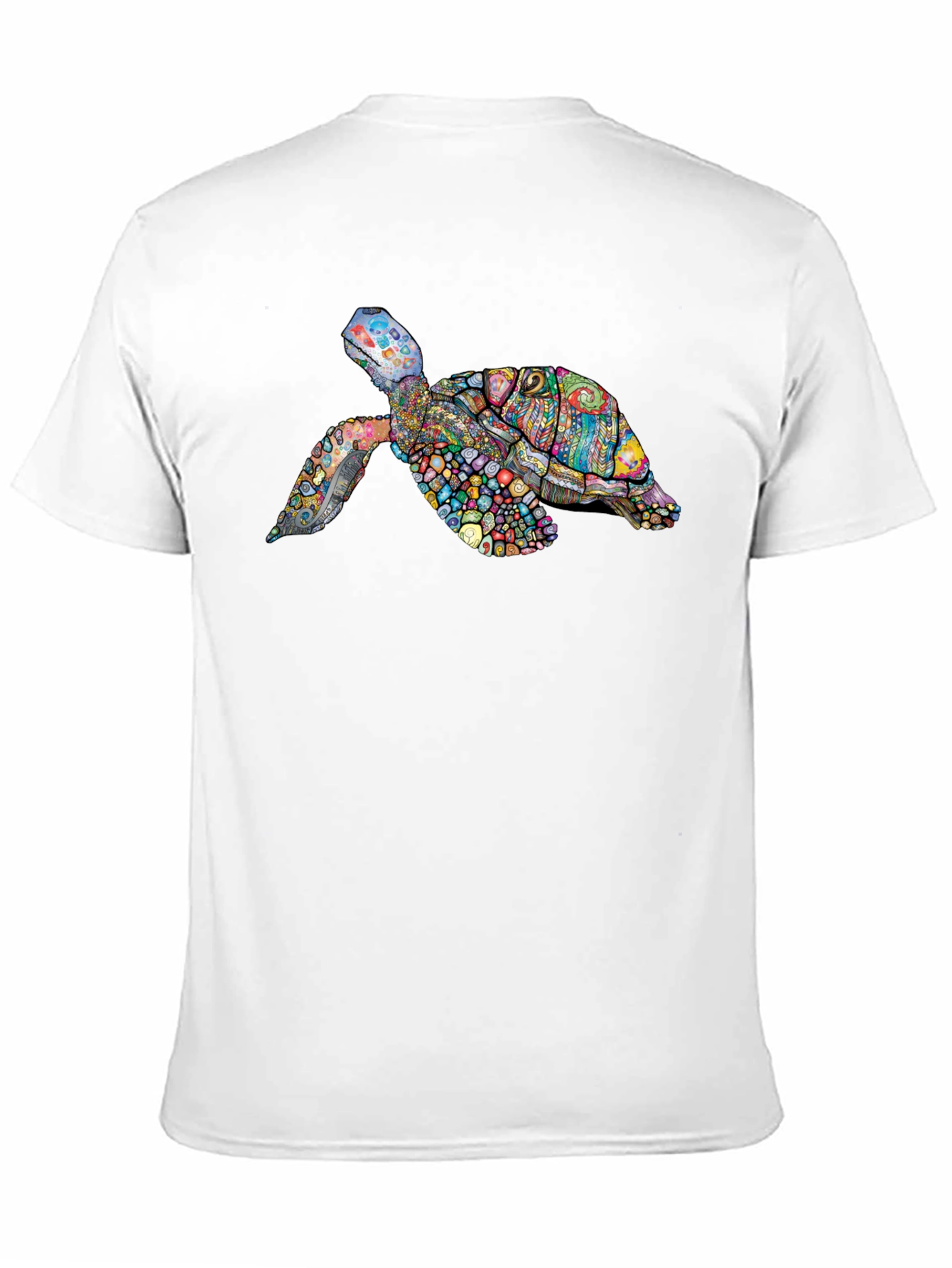 Turtle Graphic Tee - Black