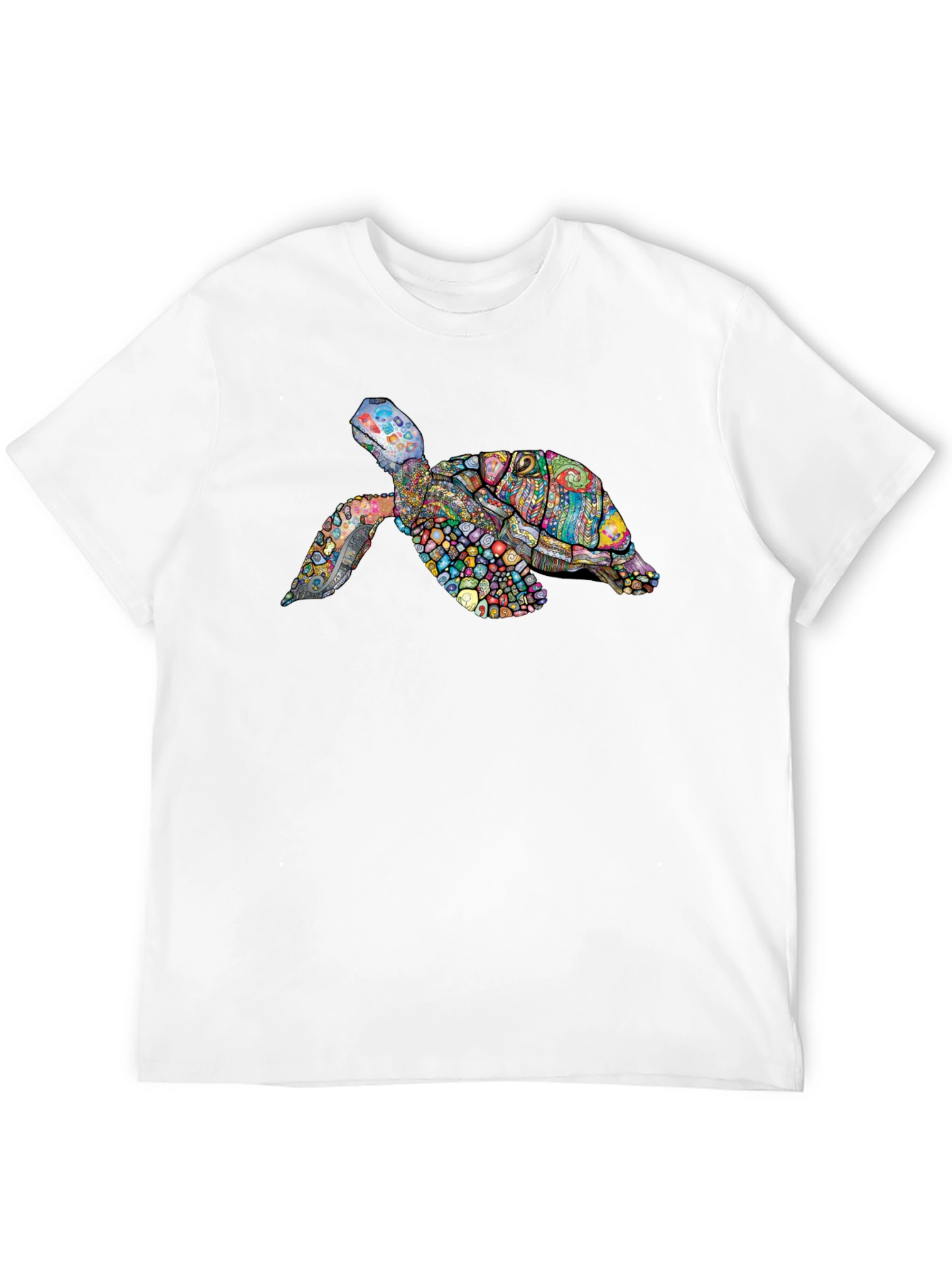 Turtle Graphic Tee - Black