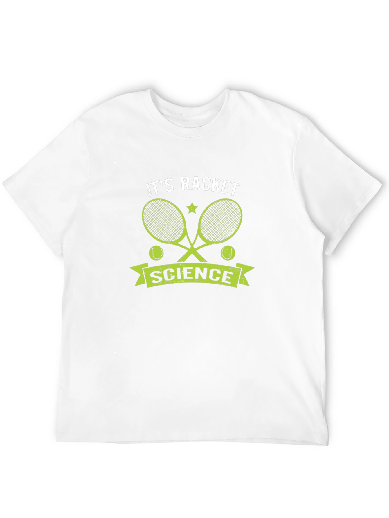 Its Racket Science Funny Tennis Graphic T-Shirt
