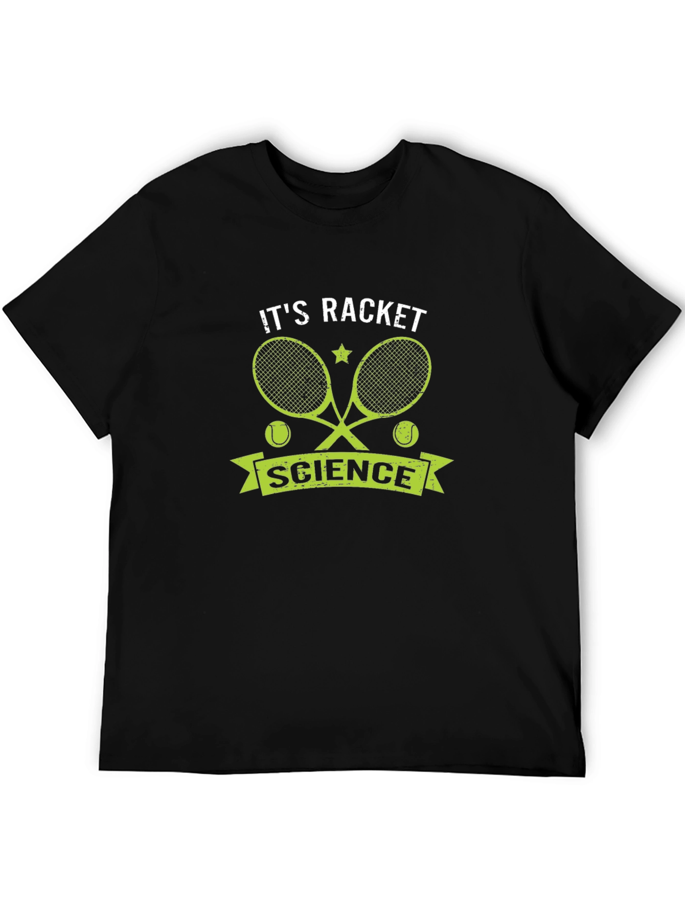 Its Racket Science Funny Tennis Graphic T-Shirt