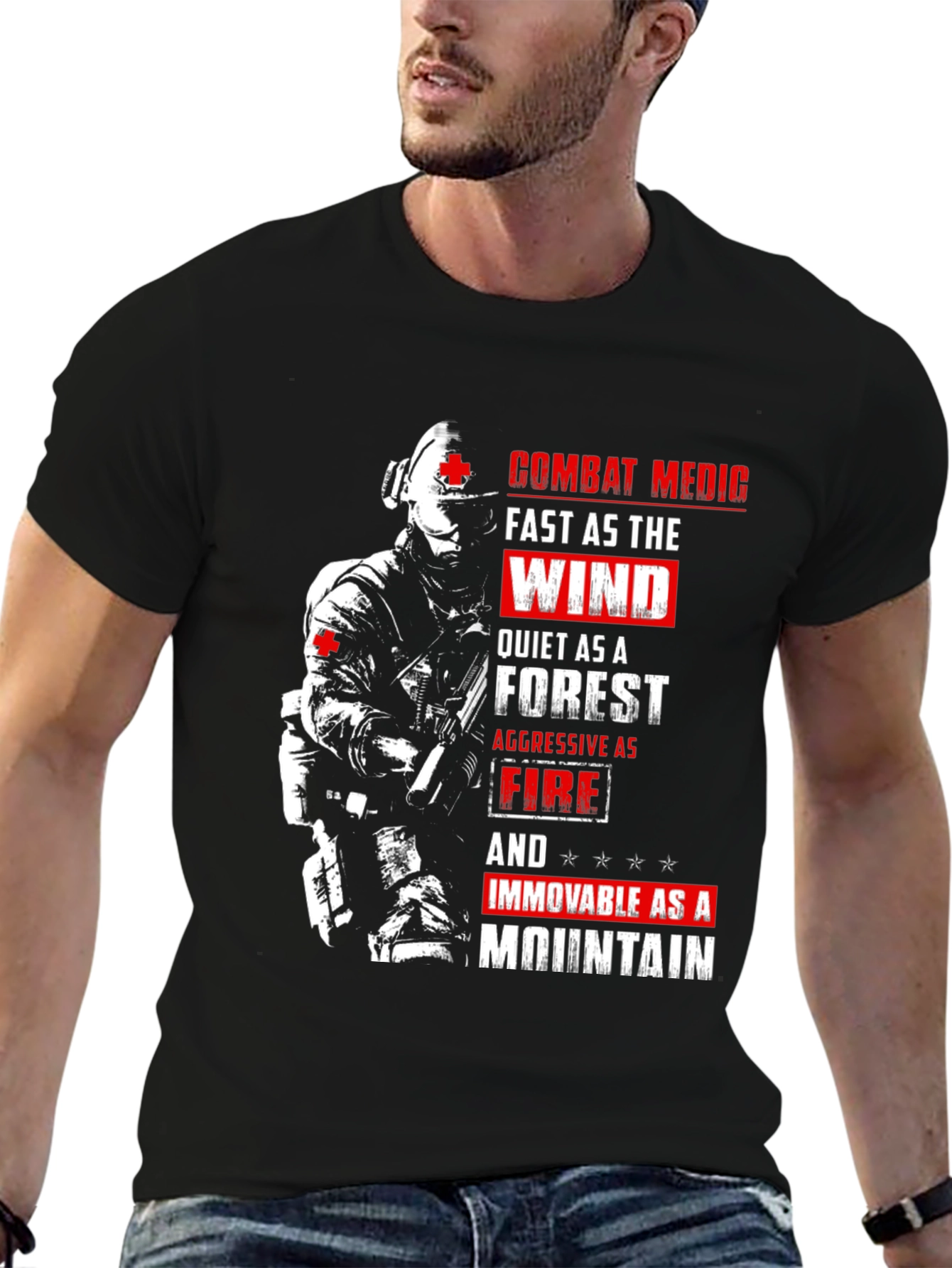 Combat Medic Graphic T-Shirt