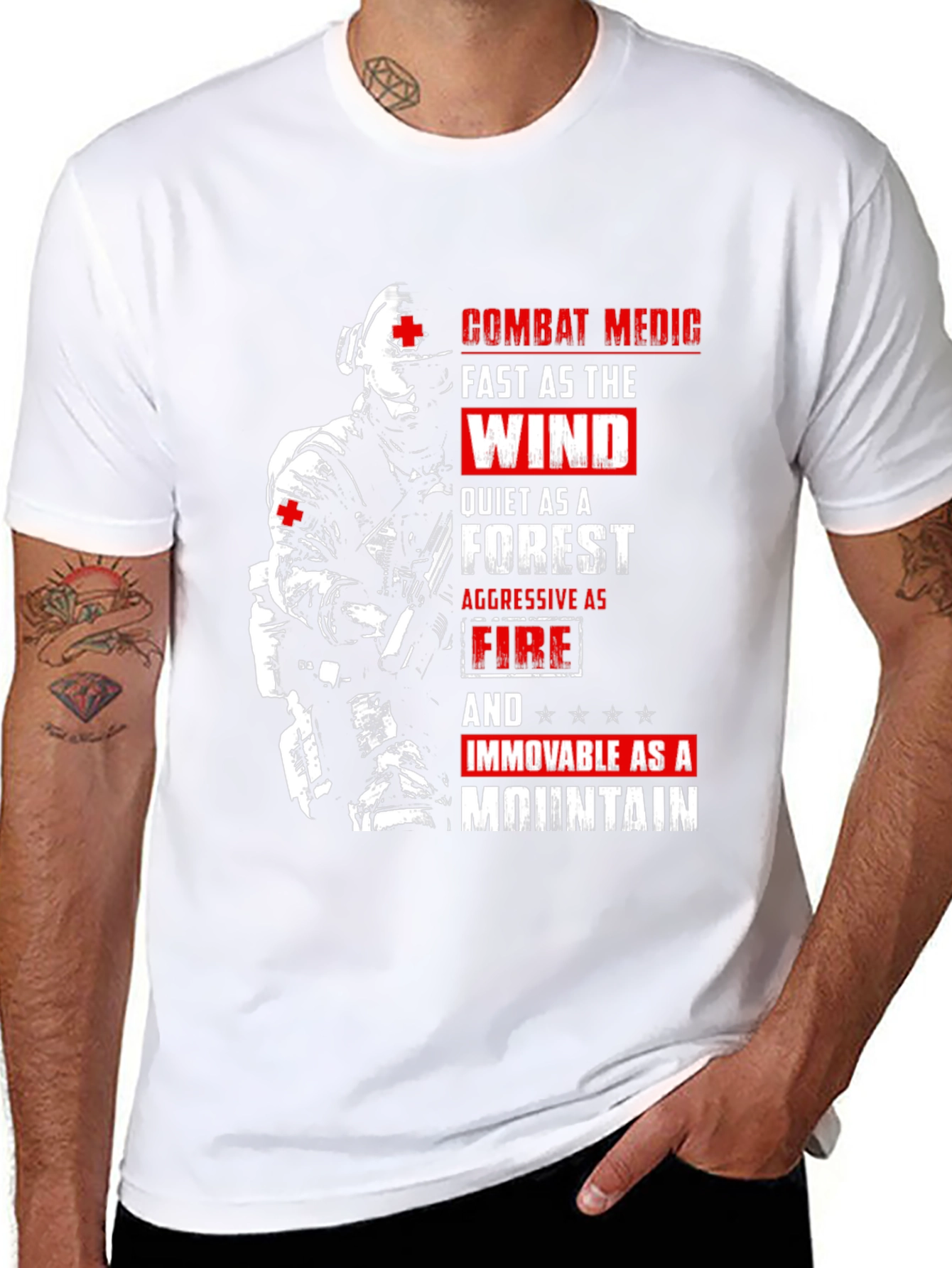 Combat Medic Graphic T-Shirt