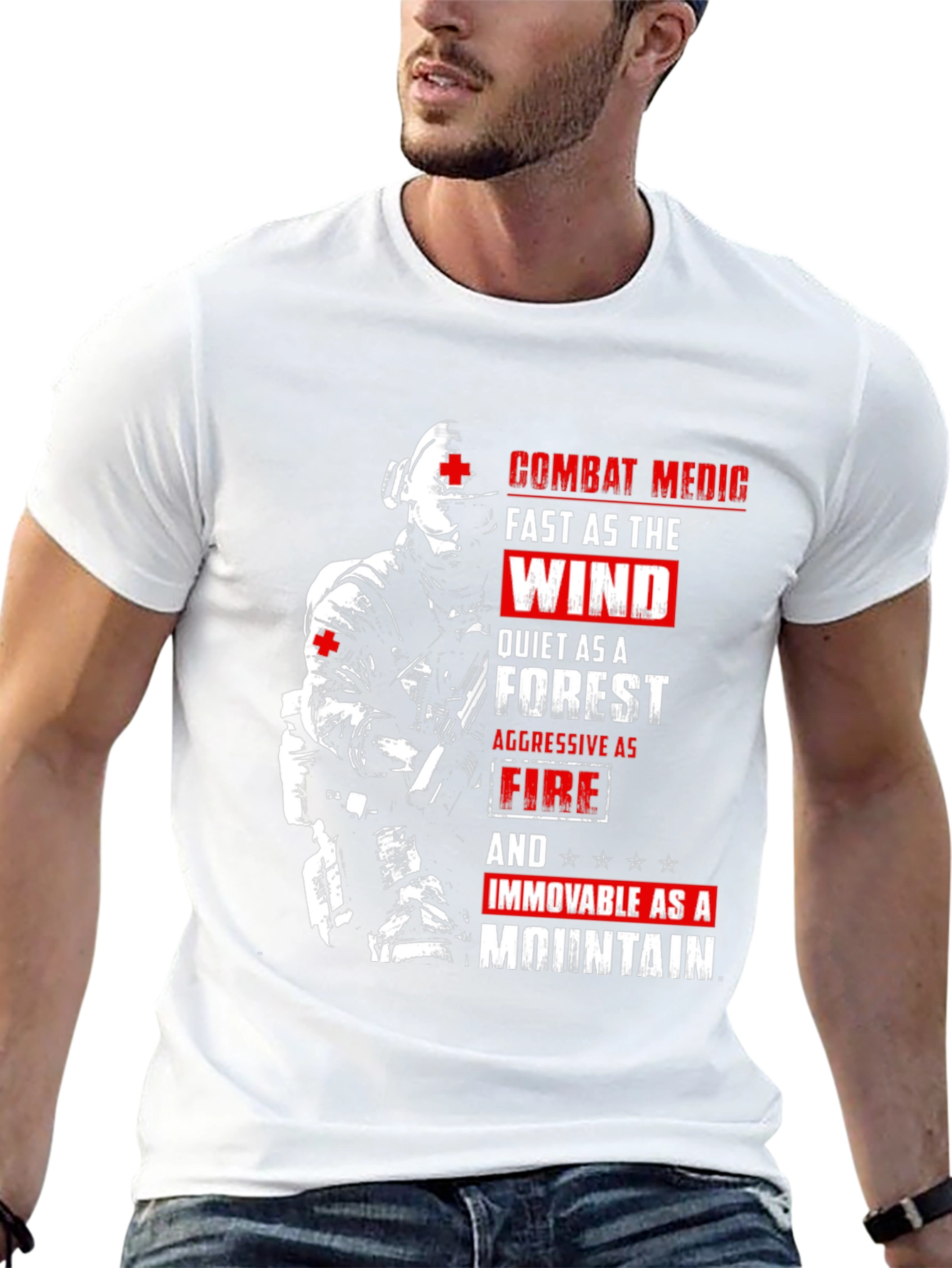 Combat Medic Graphic T-Shirt