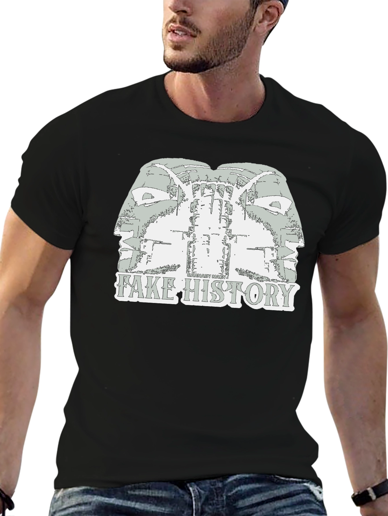 Fake History Graphic T-Shirt