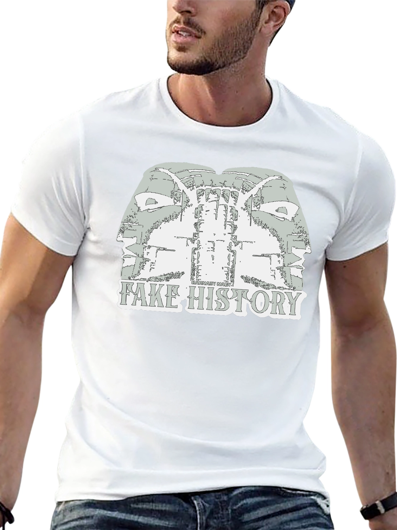 Fake History Graphic T-Shirt