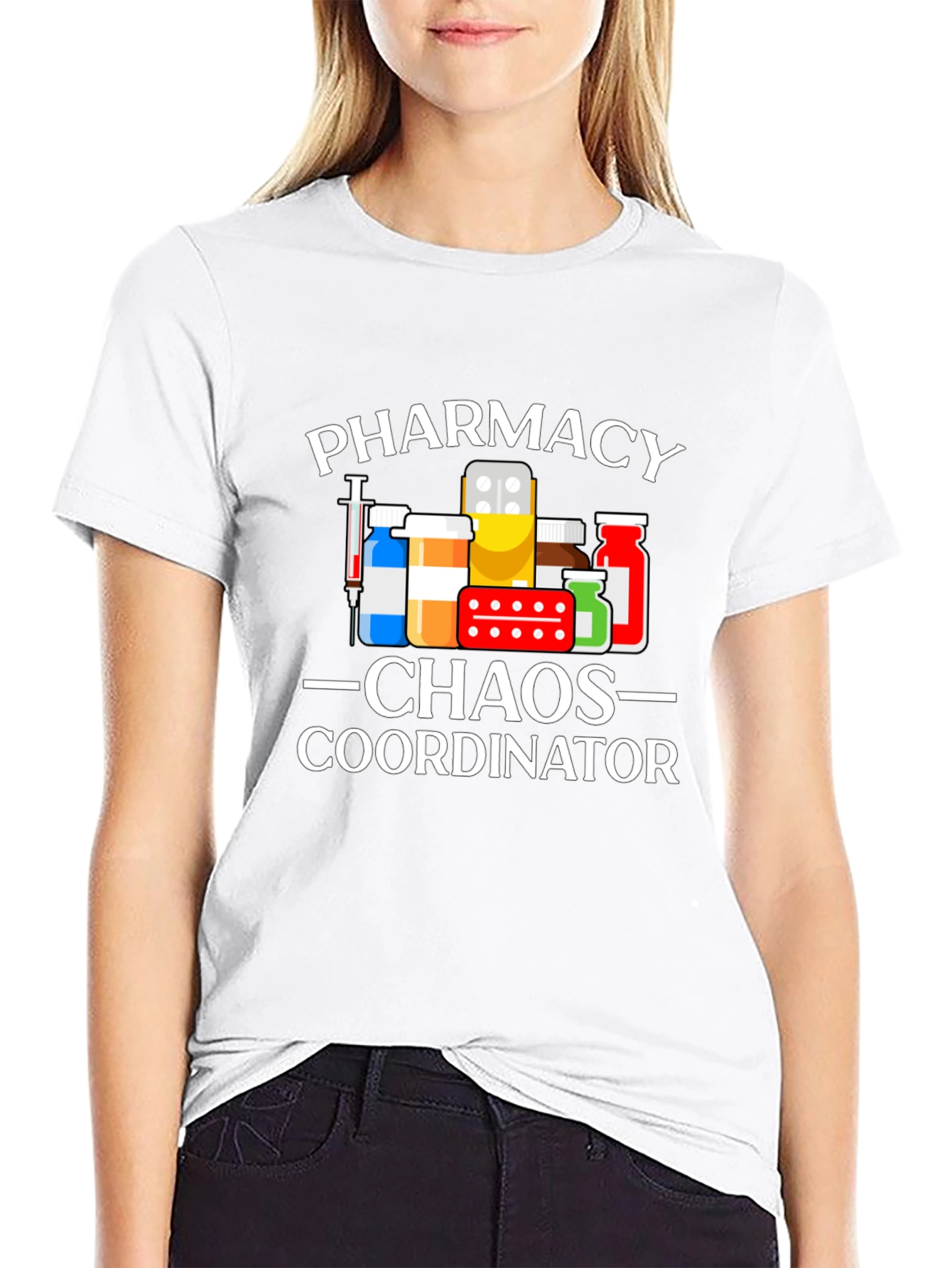 Pharmacy Chaos Coordinator Black T-Shirt