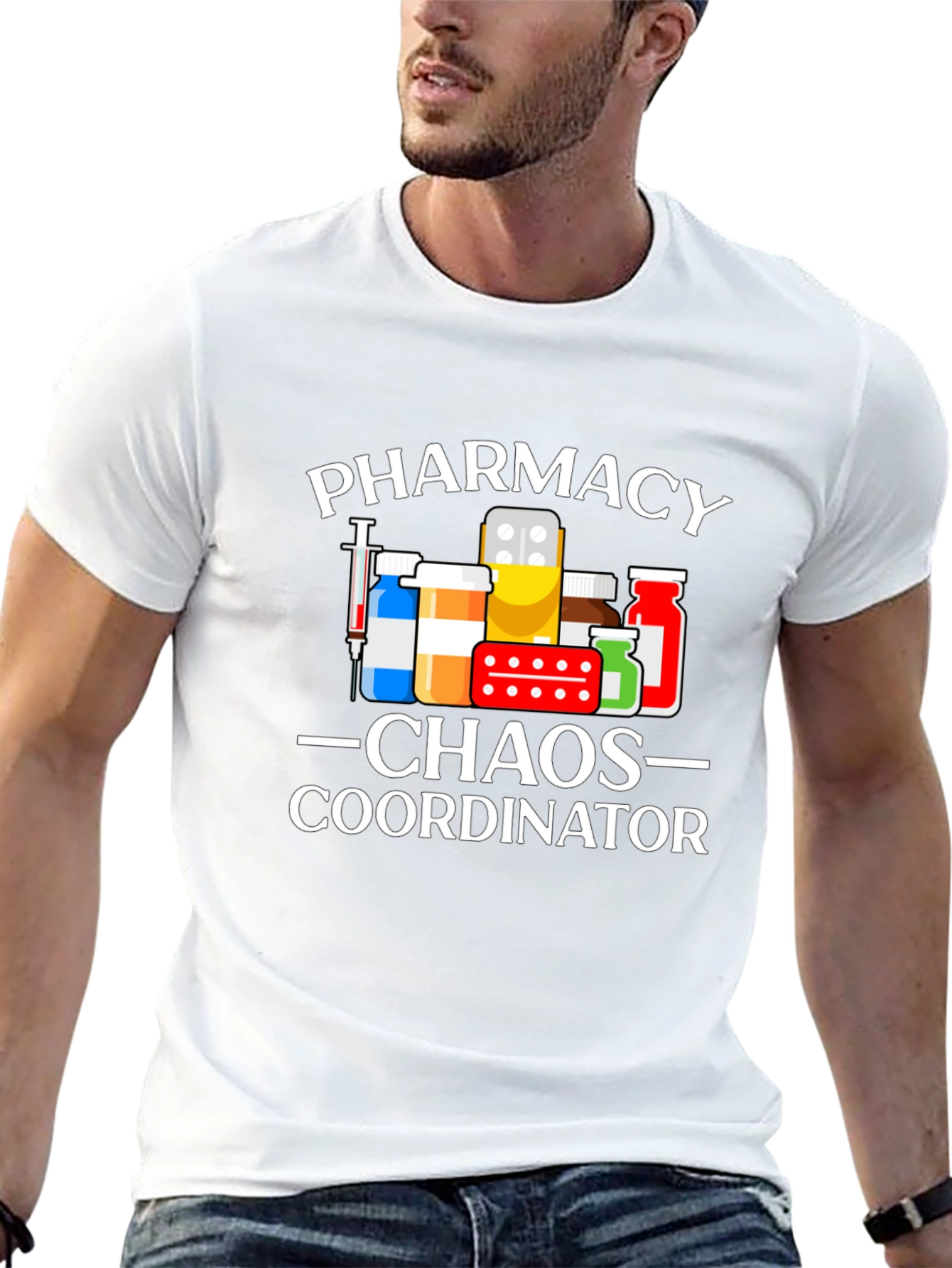 Pharmacy Chaos Coordinator Black T-Shirt