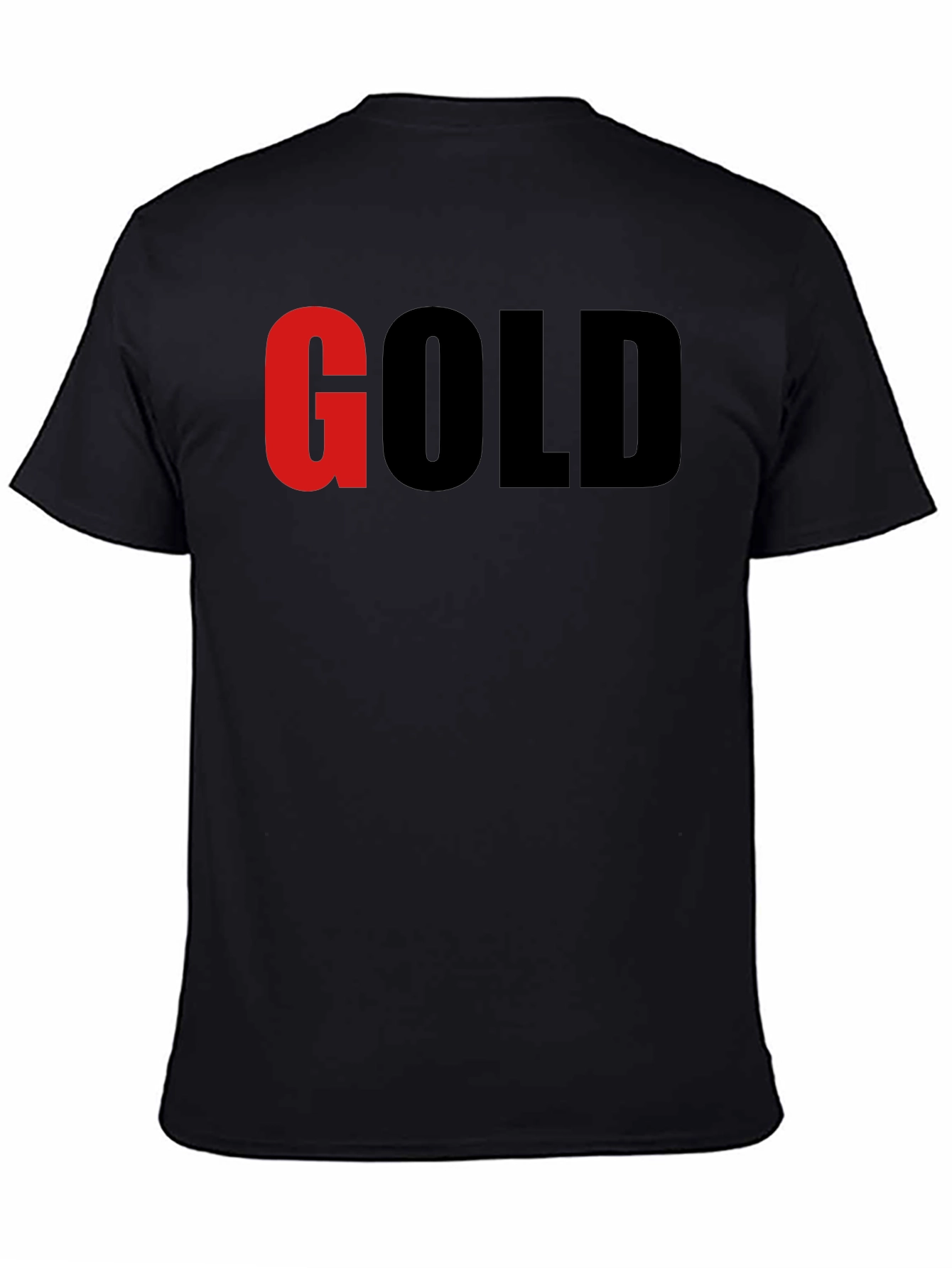 GOLD Graphic T-Shirt - Bold Statement Tee