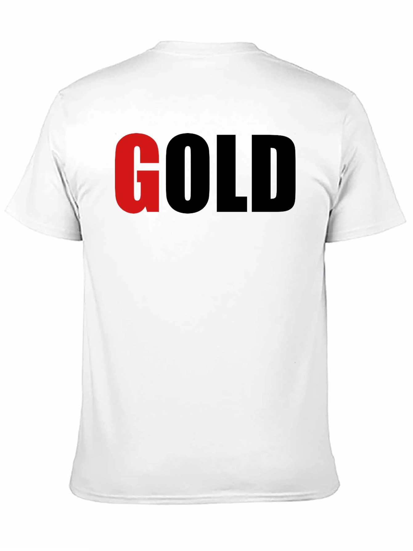 GOLD Graphic T-Shirt - Bold Statement Tee