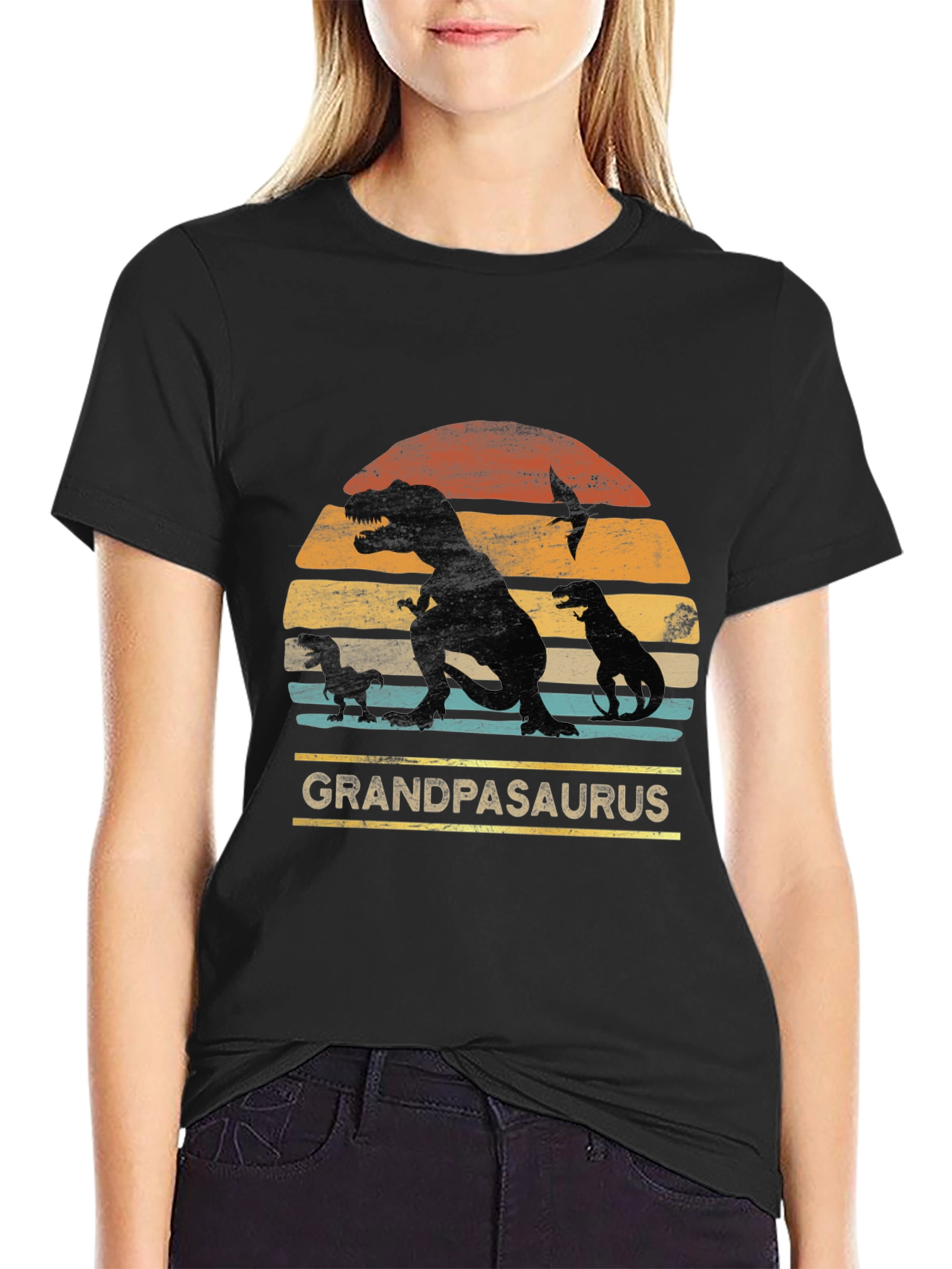 Grandpasaurus T-Rex Graphic Tee