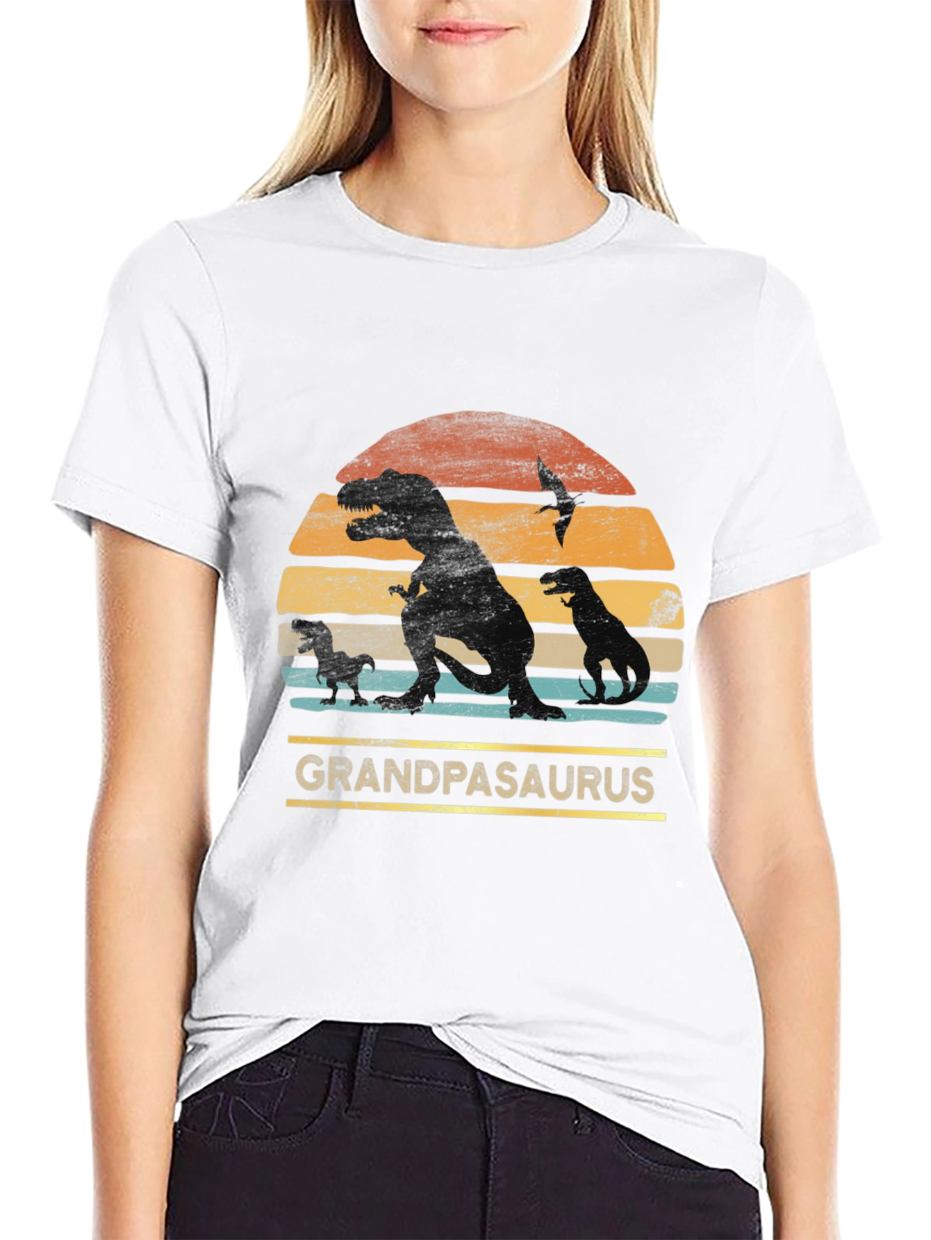 Grandpasaurus T-Rex Graphic Tee