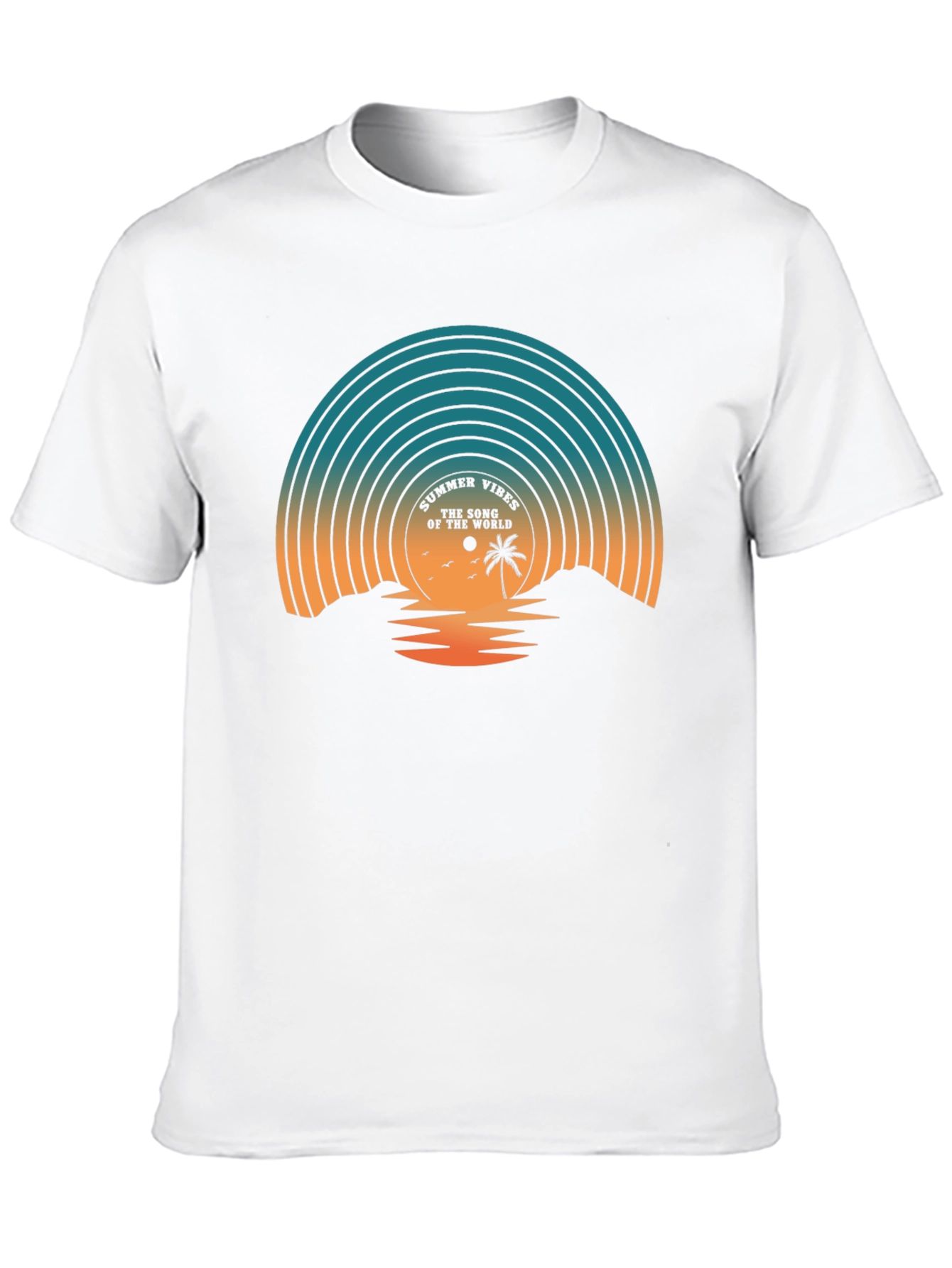 Summer Vibes Graphic Tee - Relaxed Fit