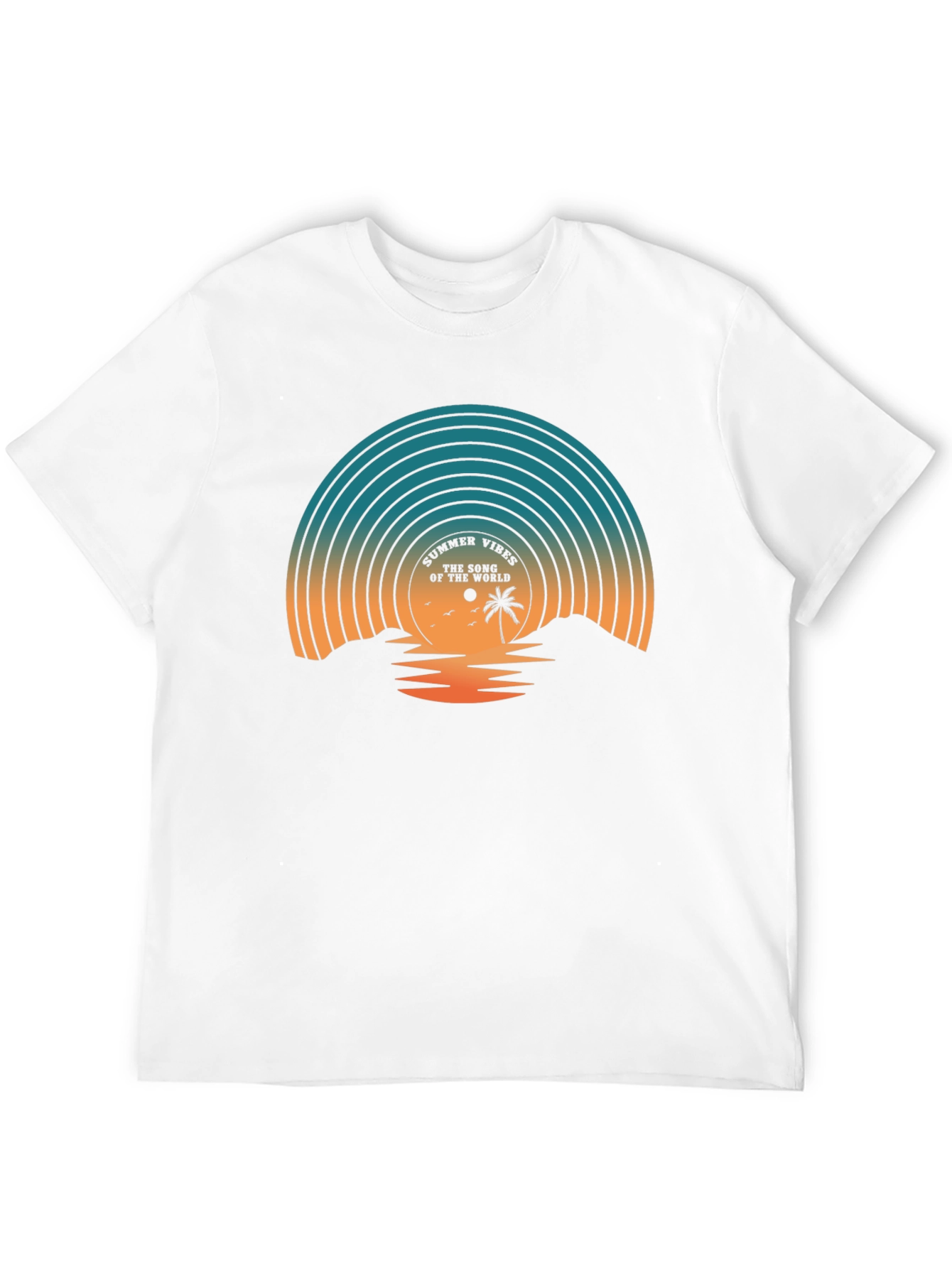 Summer Vibes Graphic Tee - Relaxed Fit