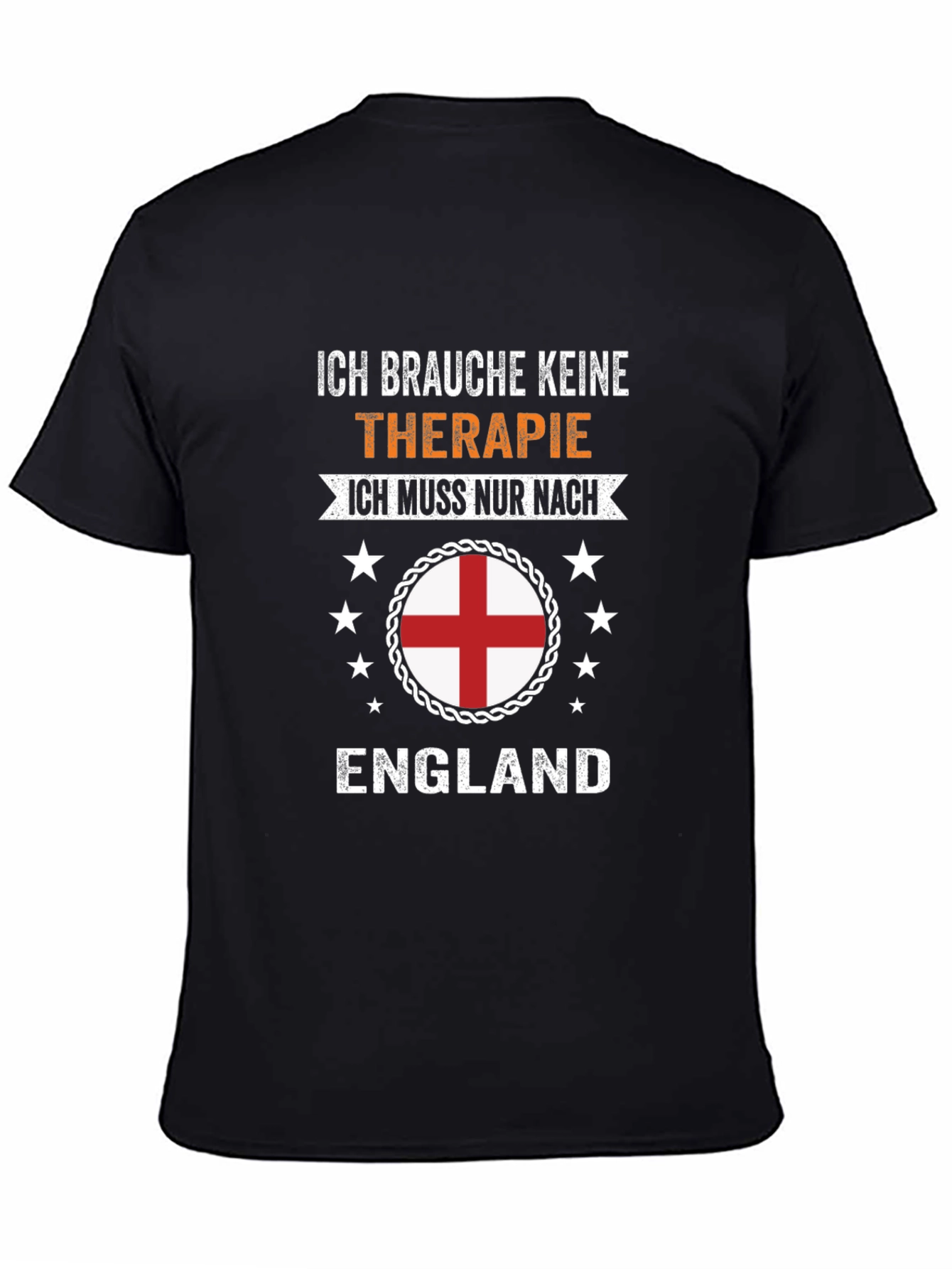 Ich Brauche Keine Therapie England T-Shirt