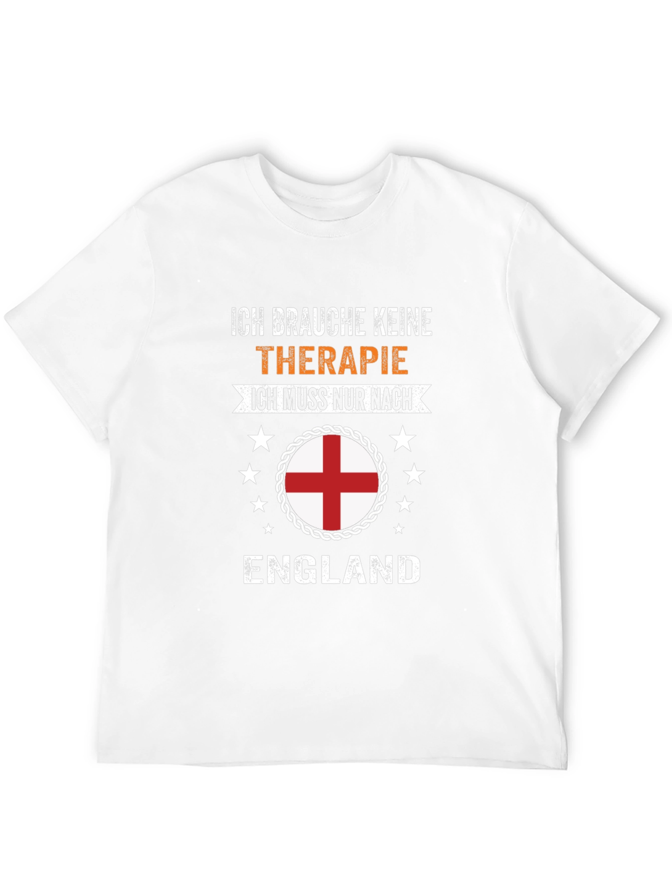 Ich Brauche Keine Therapie England T-Shirt