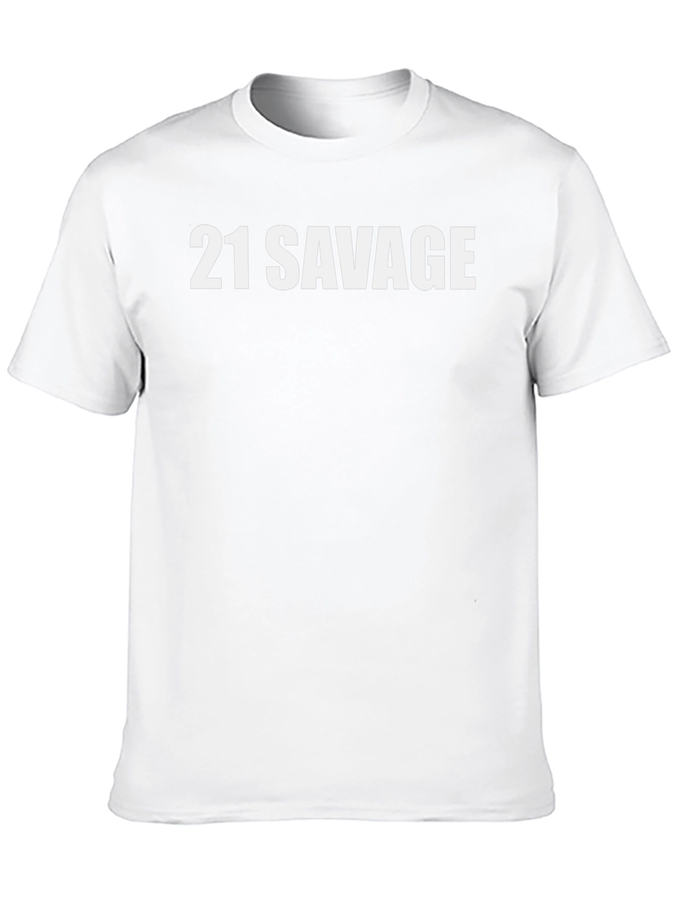 21 Savage Graphic Print Mens T-Shirt