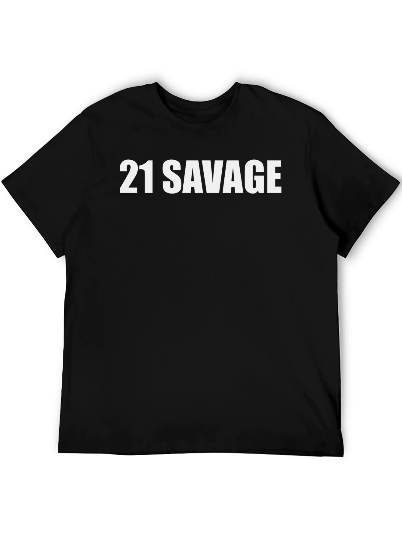 21 Savage Graphic Print Mens T-Shirt