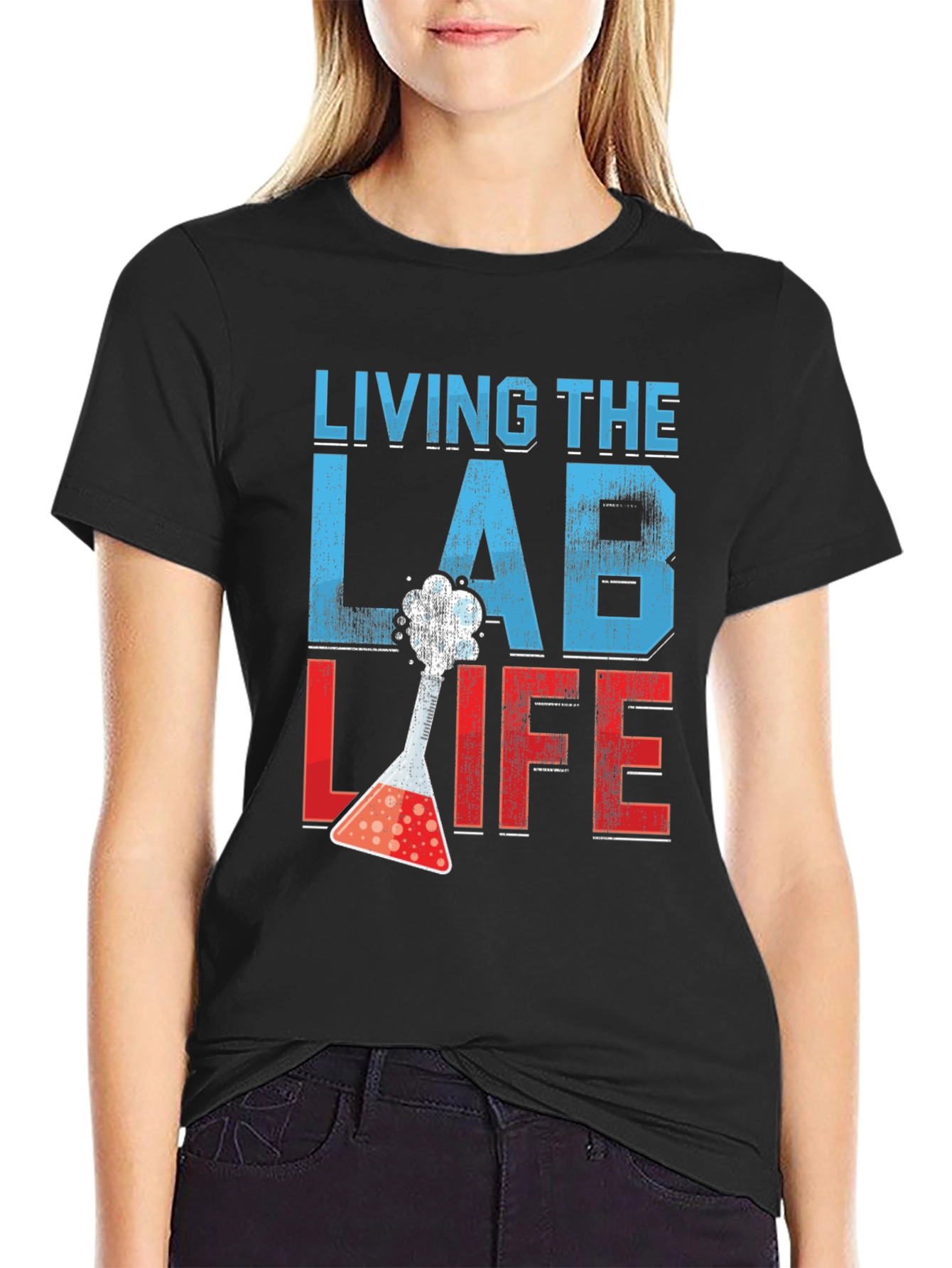 Living The Lab Life T-Shirt - Science Apparel