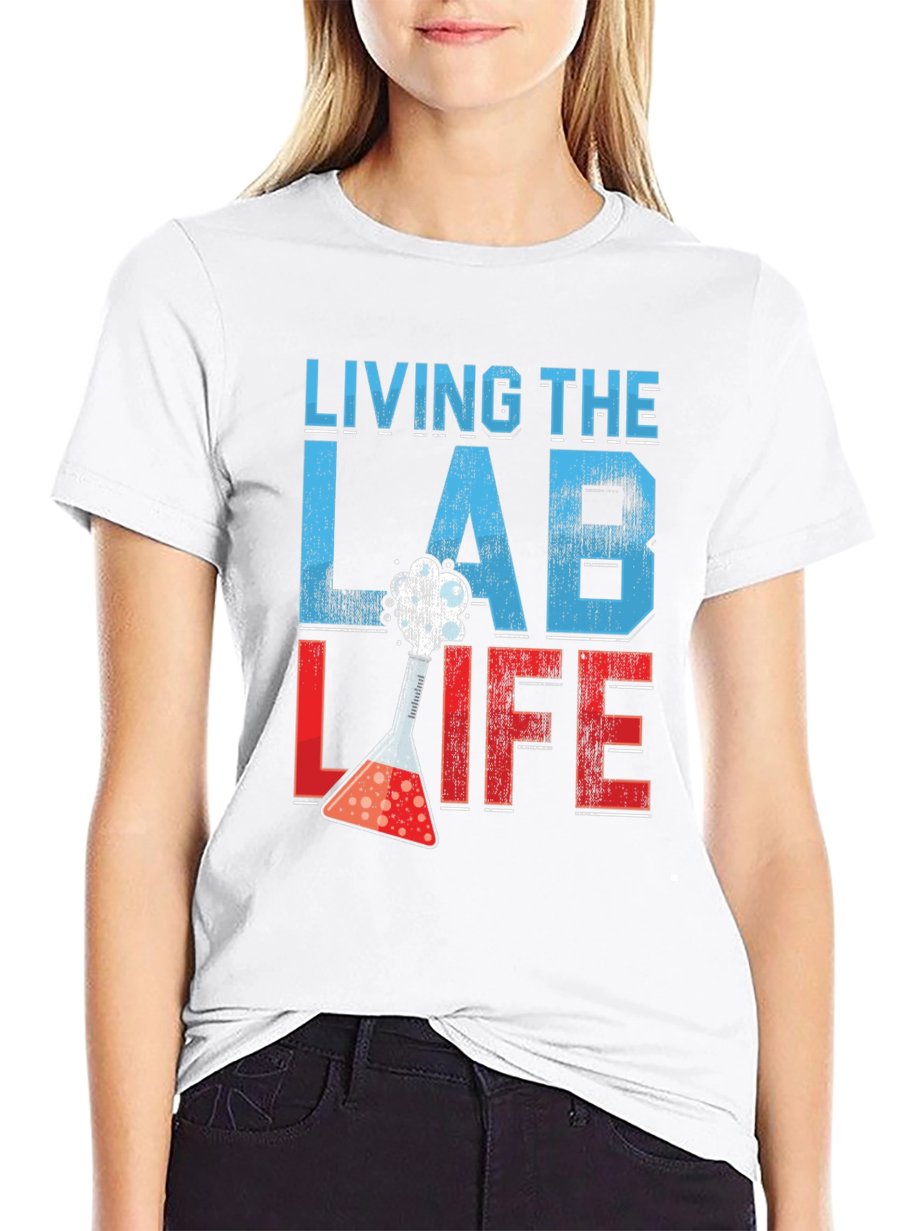 Living The Lab Life T-Shirt - Science Apparel