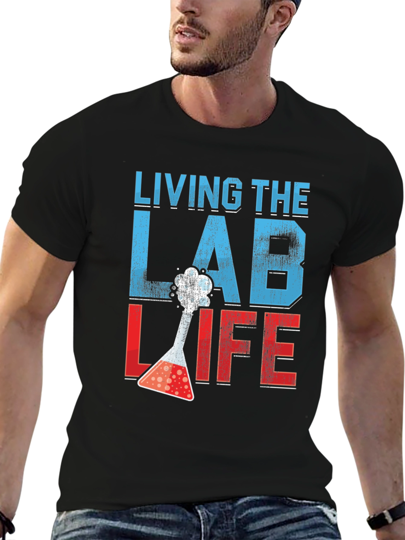 Living The Lab Life T-Shirt - Science Apparel