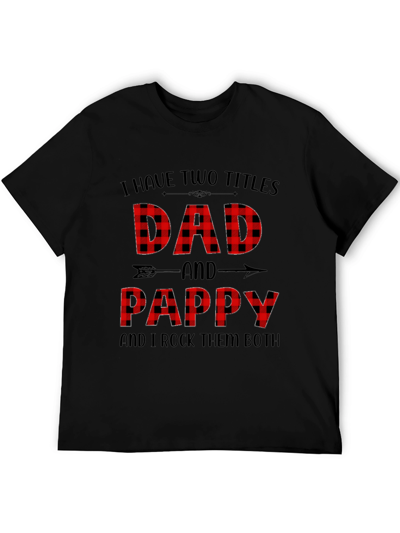 Dad & Pappy Plaid T-Shirt