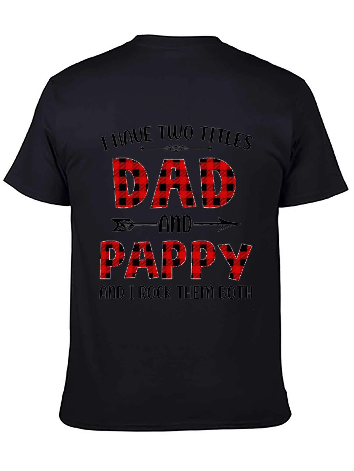 Dad & Pappy Plaid T-Shirt