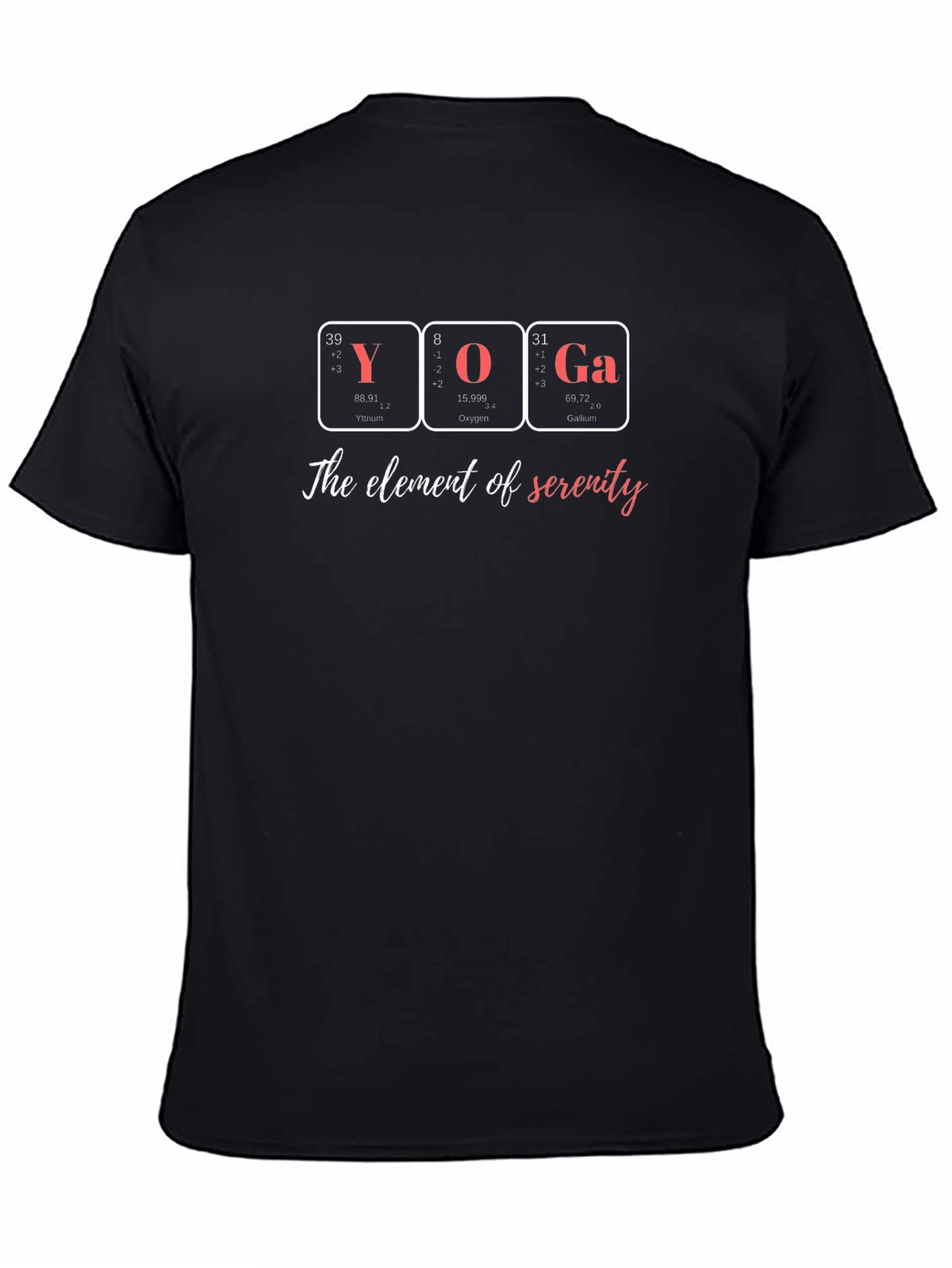Yoga Element Serenity Graphic T-Shirt