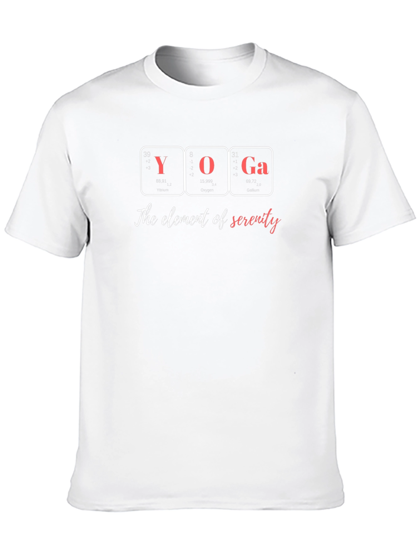 Yoga Element Serenity Graphic T-Shirt
