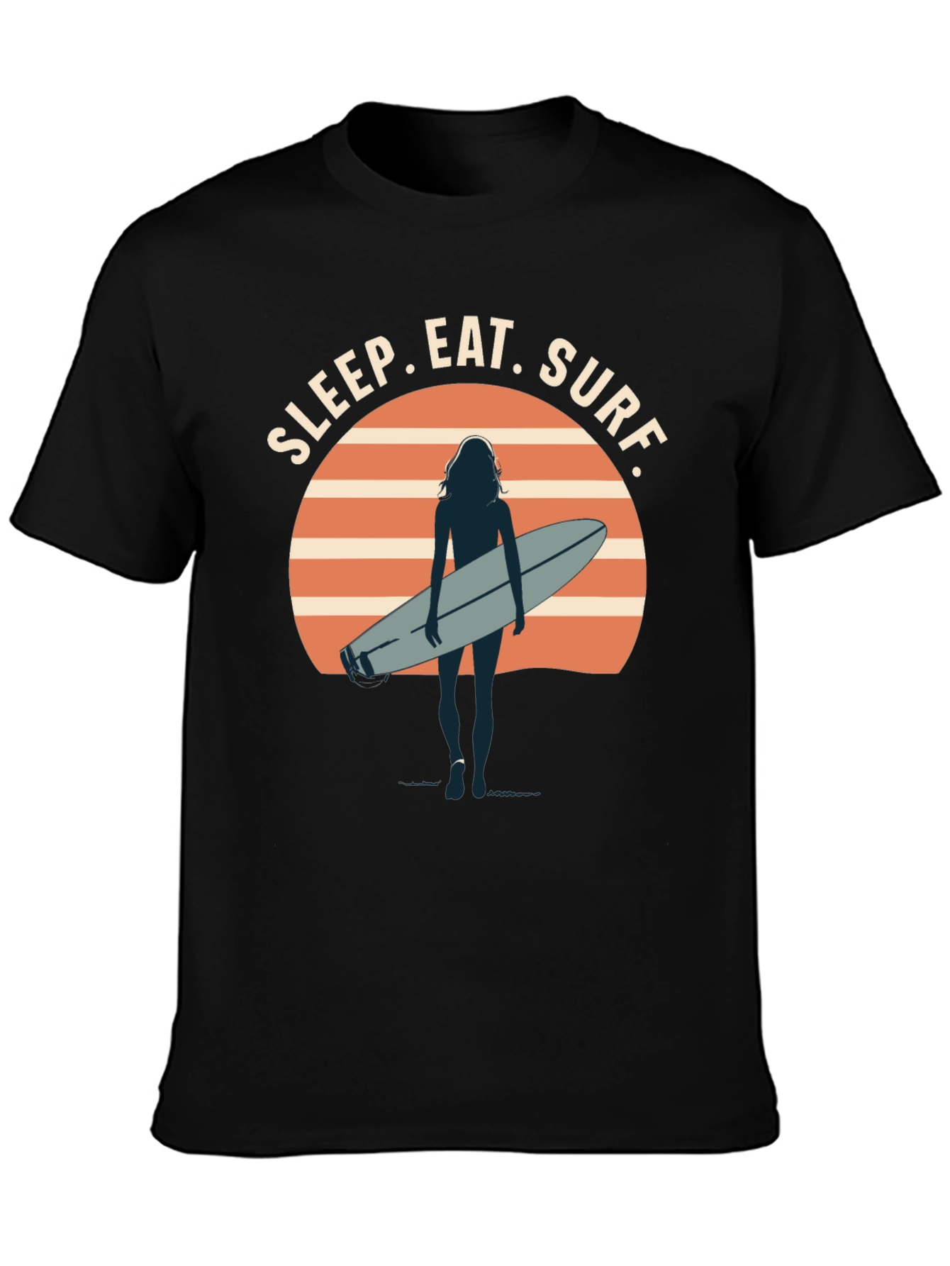 Sleep Eat Surf Graphic T-Shirt