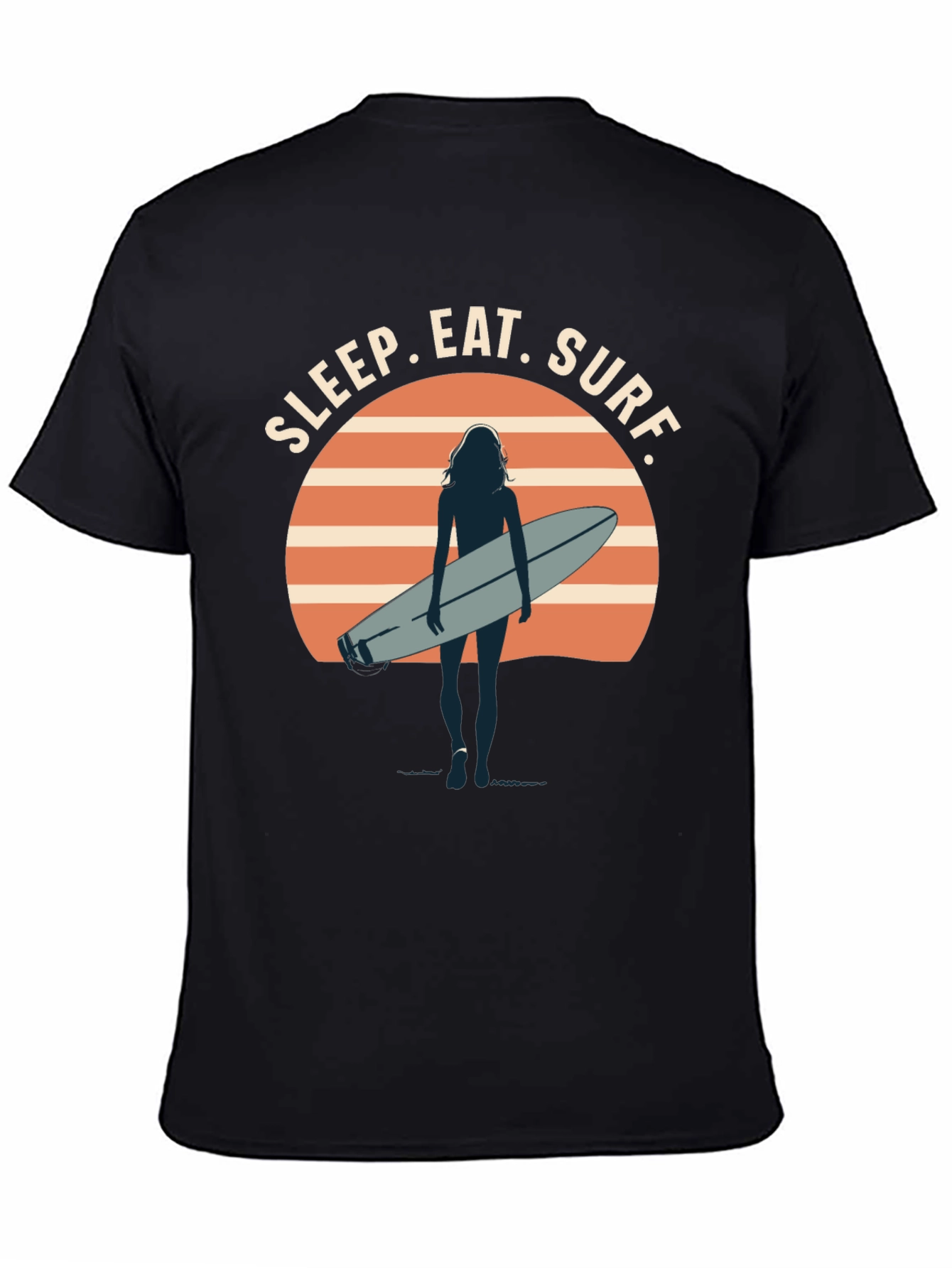 Sleep Eat Surf Graphic T-Shirt