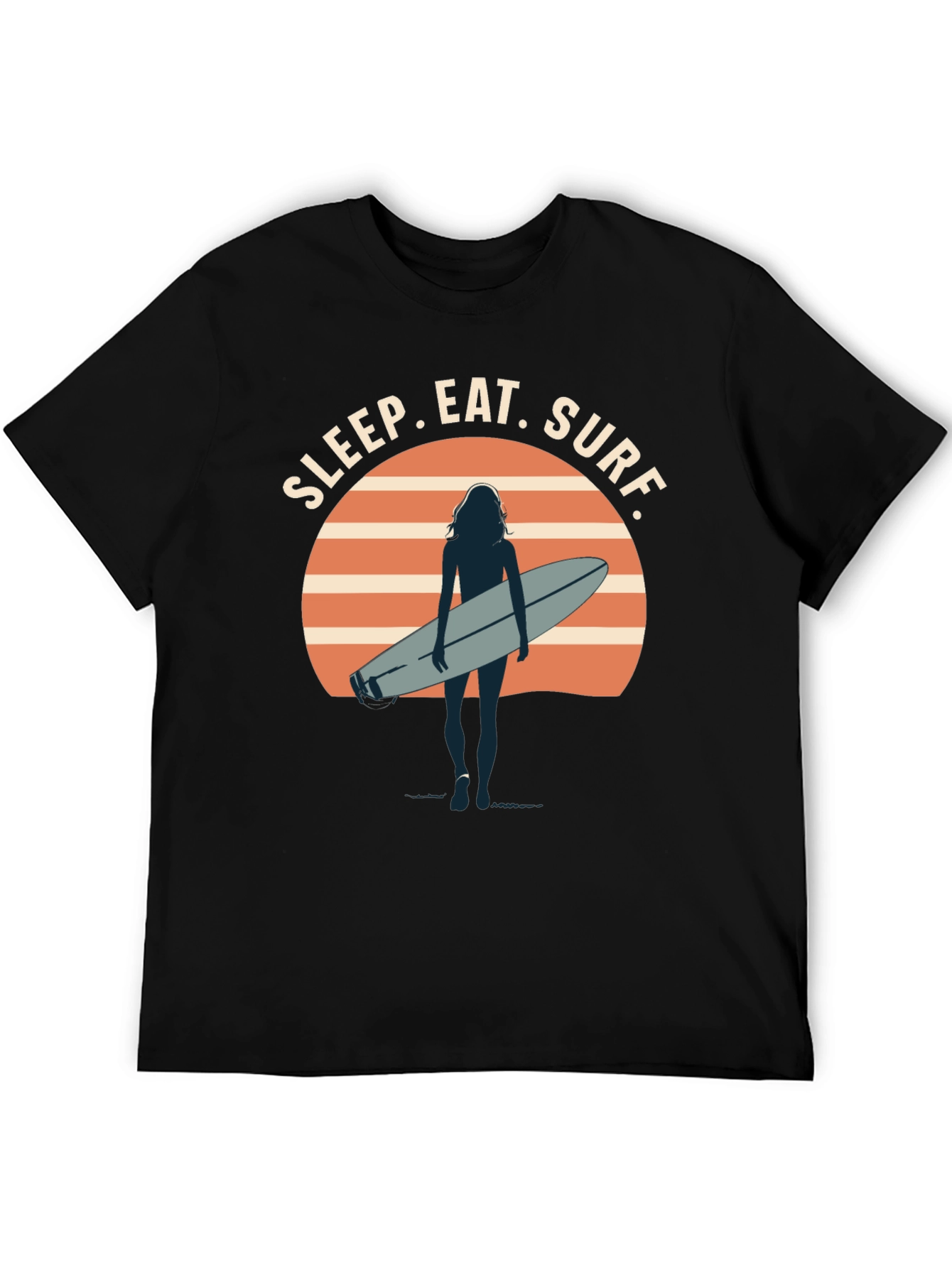 Sleep Eat Surf Graphic T-Shirt