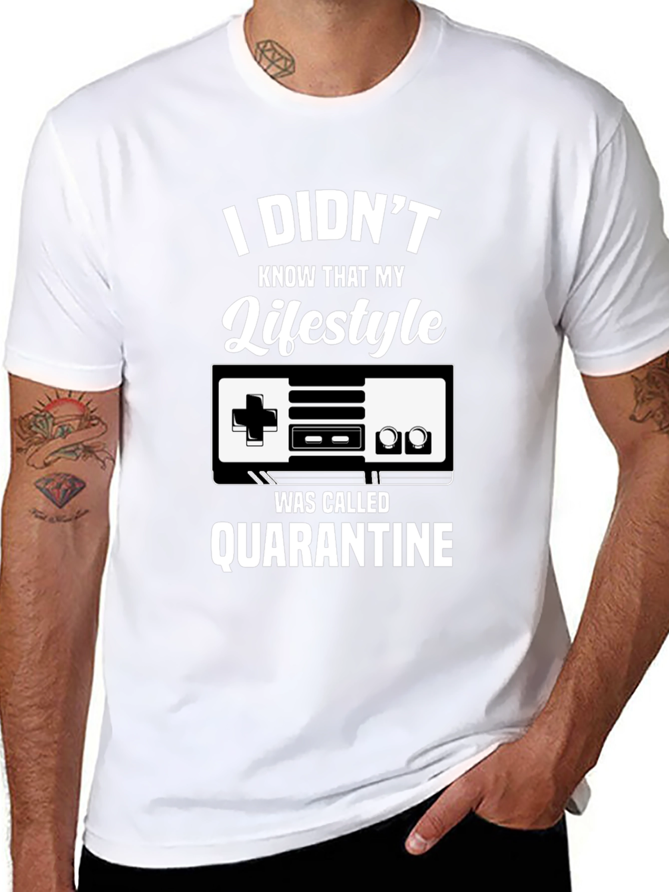 I Didnt Know Quarantine Lifestyle T-Shirt
