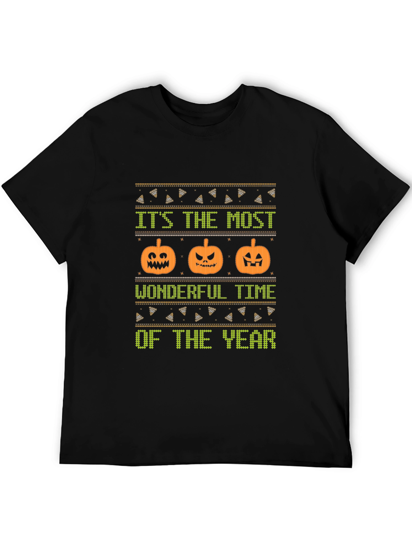 Halloween Pumpkin Ugly Sweater T-Shirt