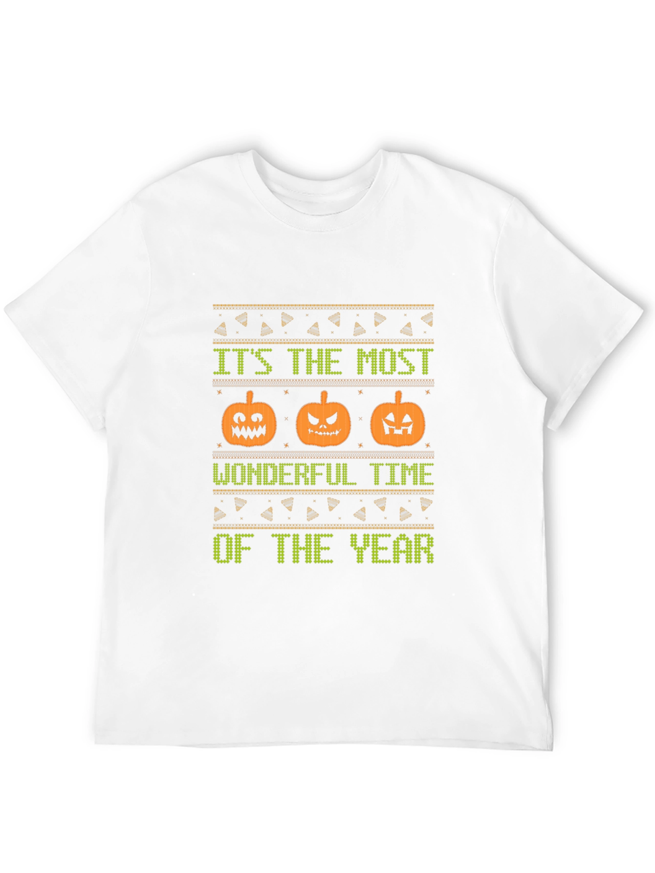 Halloween Pumpkin Ugly Sweater T-Shirt