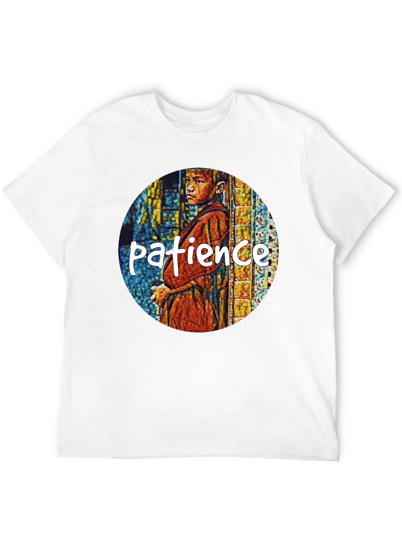 Patience Graphic T-Shirt - Artistic Design