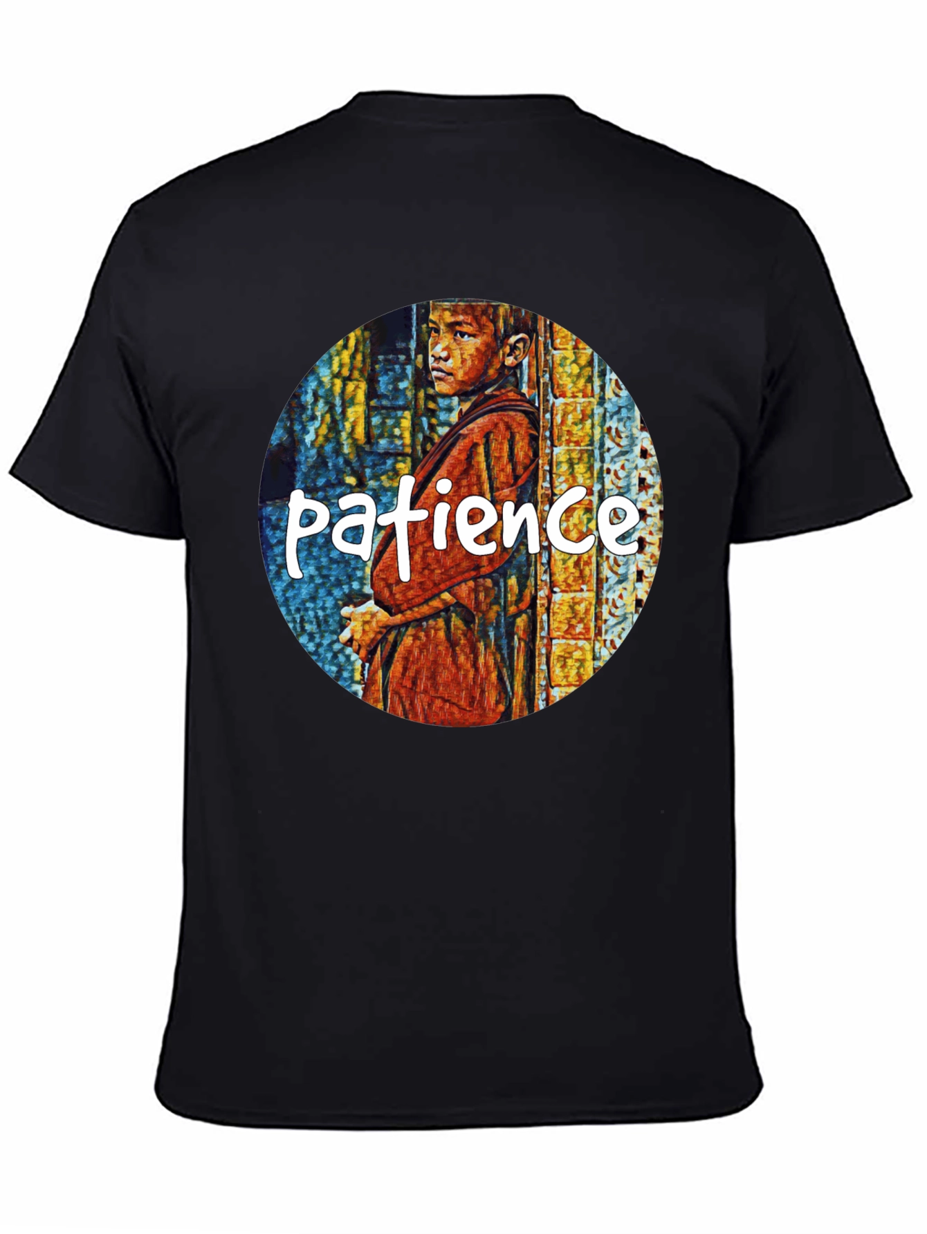 Patience Graphic T-Shirt - Artistic Design