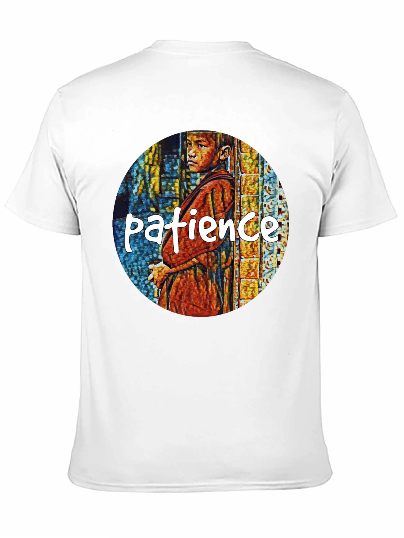 Patience Graphic T-Shirt - Artistic Design
