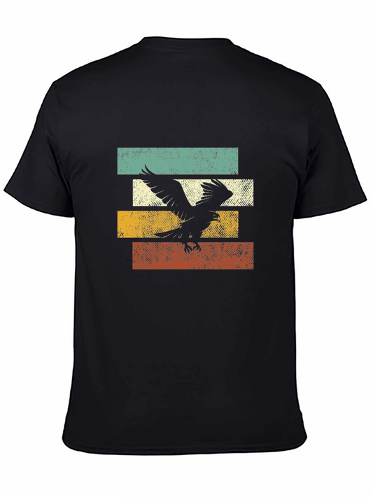 Vintage Eagle Graphic Tee - Retro Style