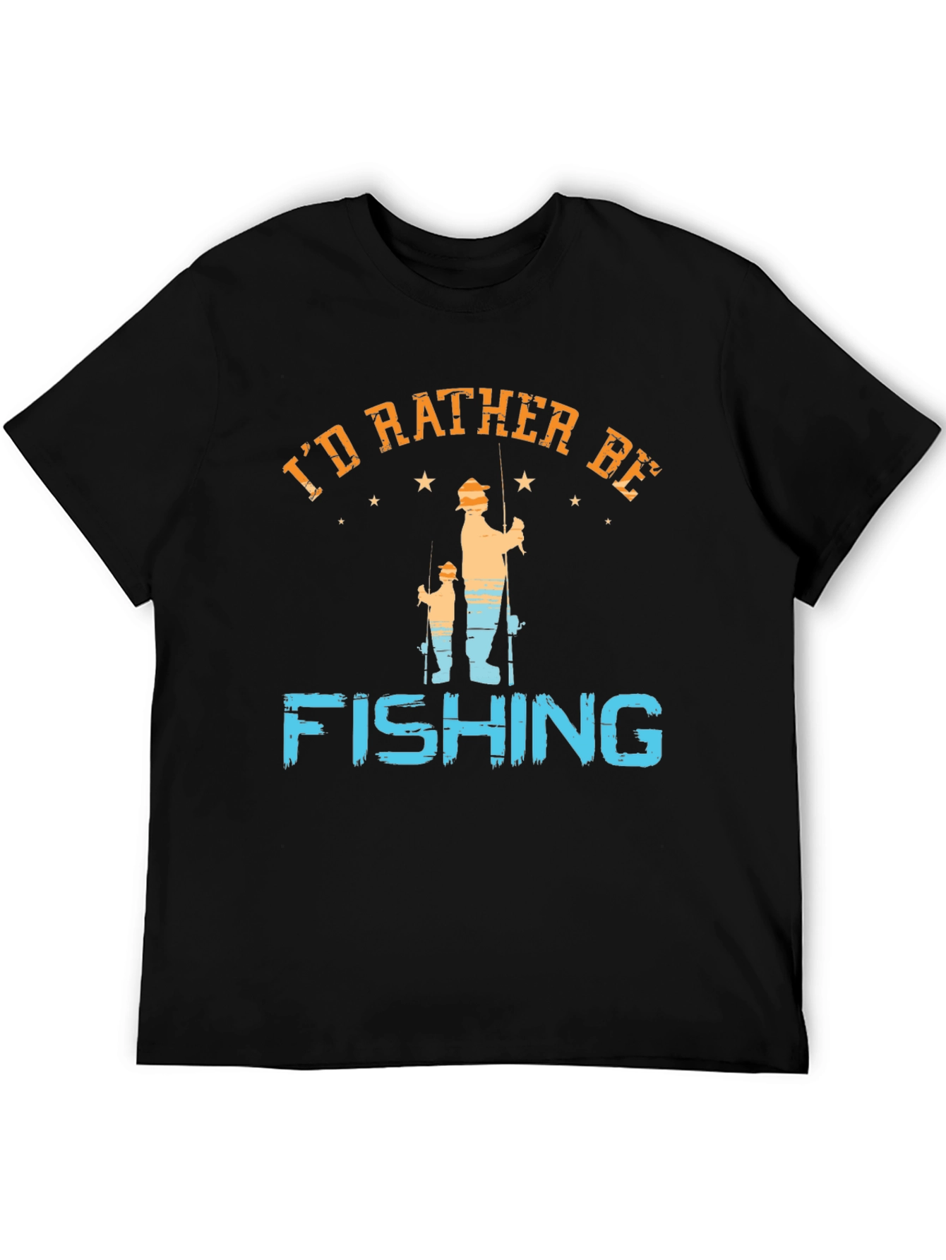 Id Rather Be Fishing Graphic Tee