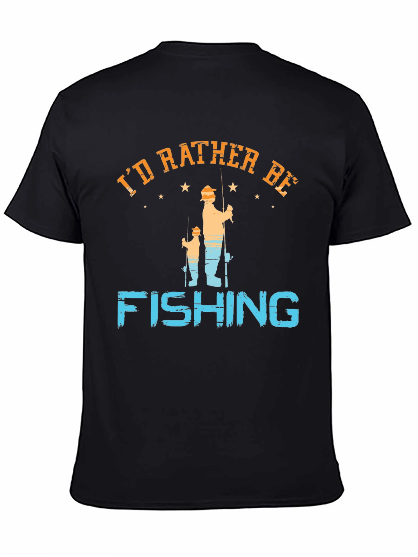 Id Rather Be Fishing Graphic Tee