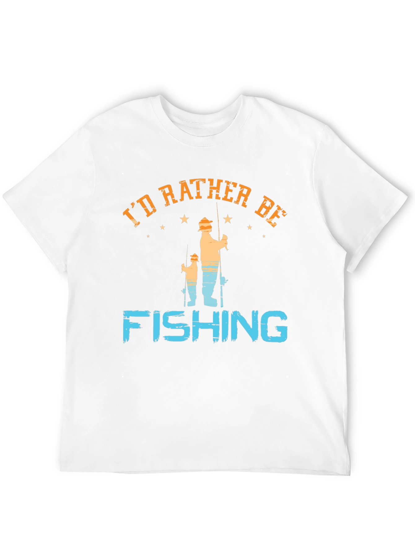 Id Rather Be Fishing Graphic Tee