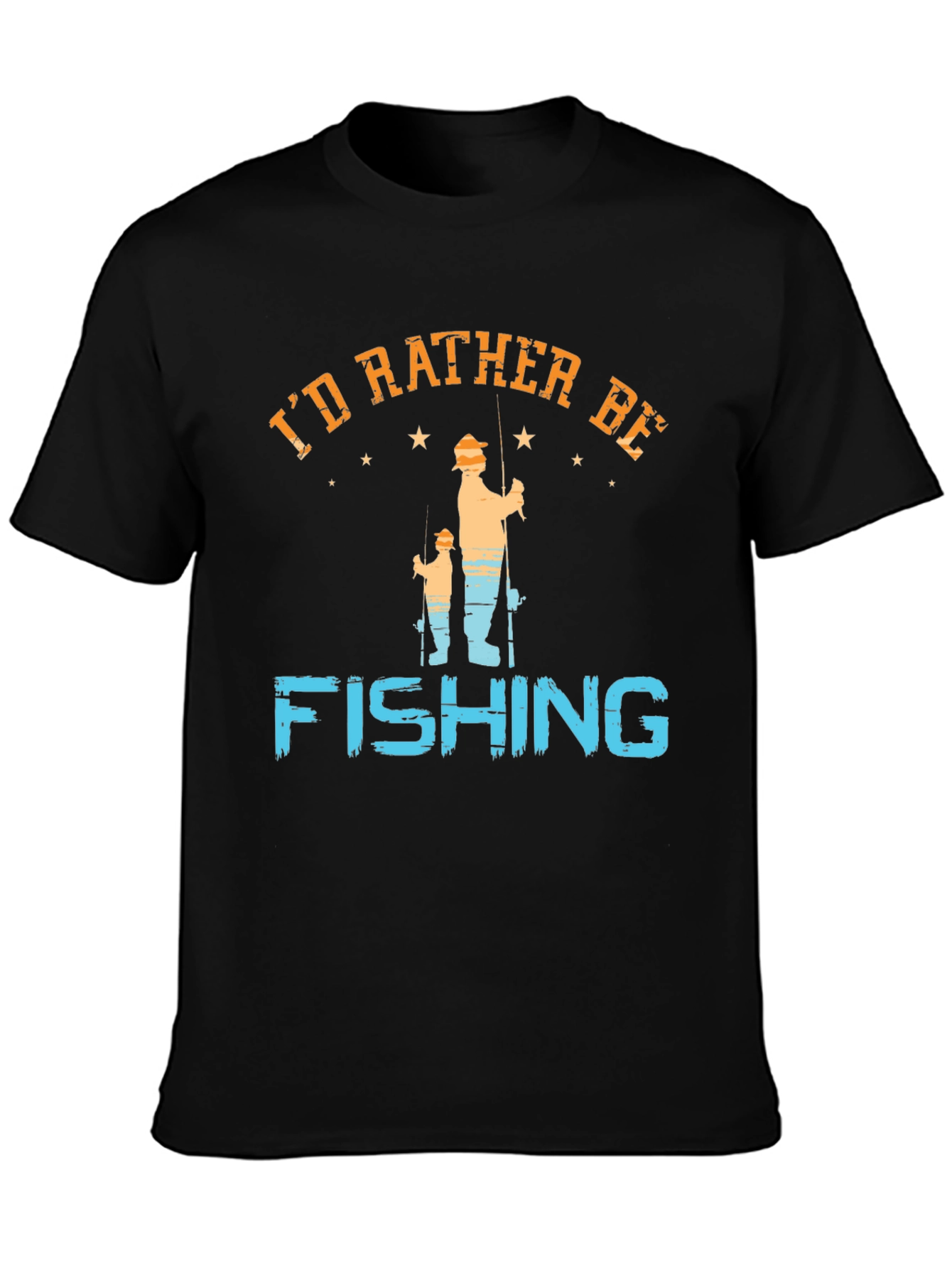 Id Rather Be Fishing Graphic Tee