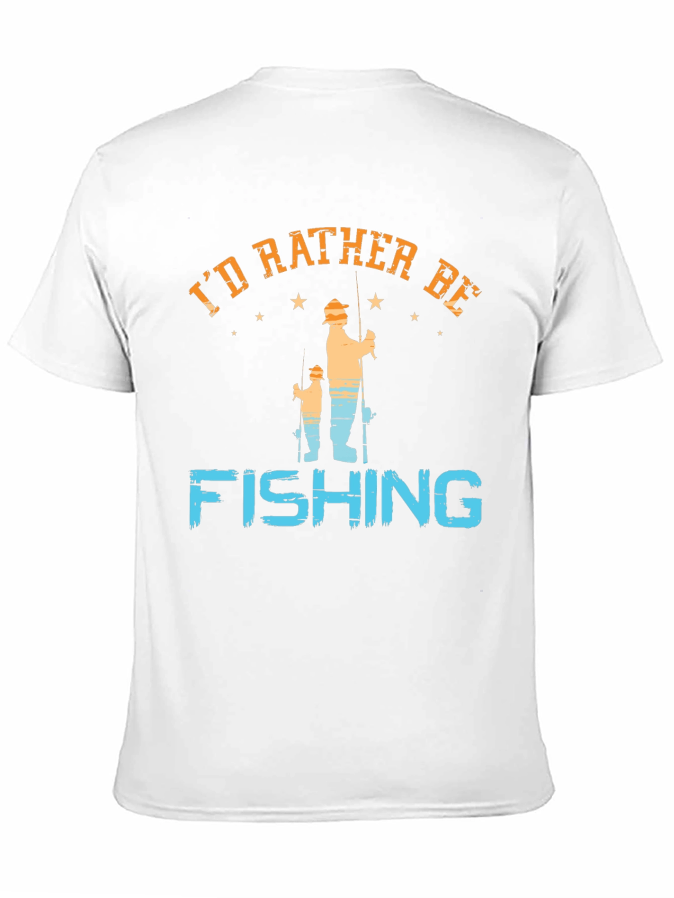 Id Rather Be Fishing Graphic Tee