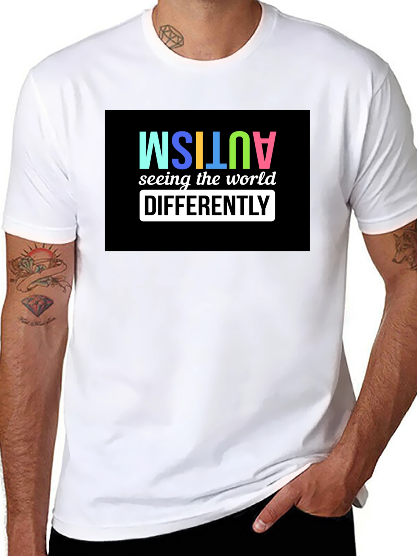 Autism Awareness T-Shirt - Seeing the World Differently