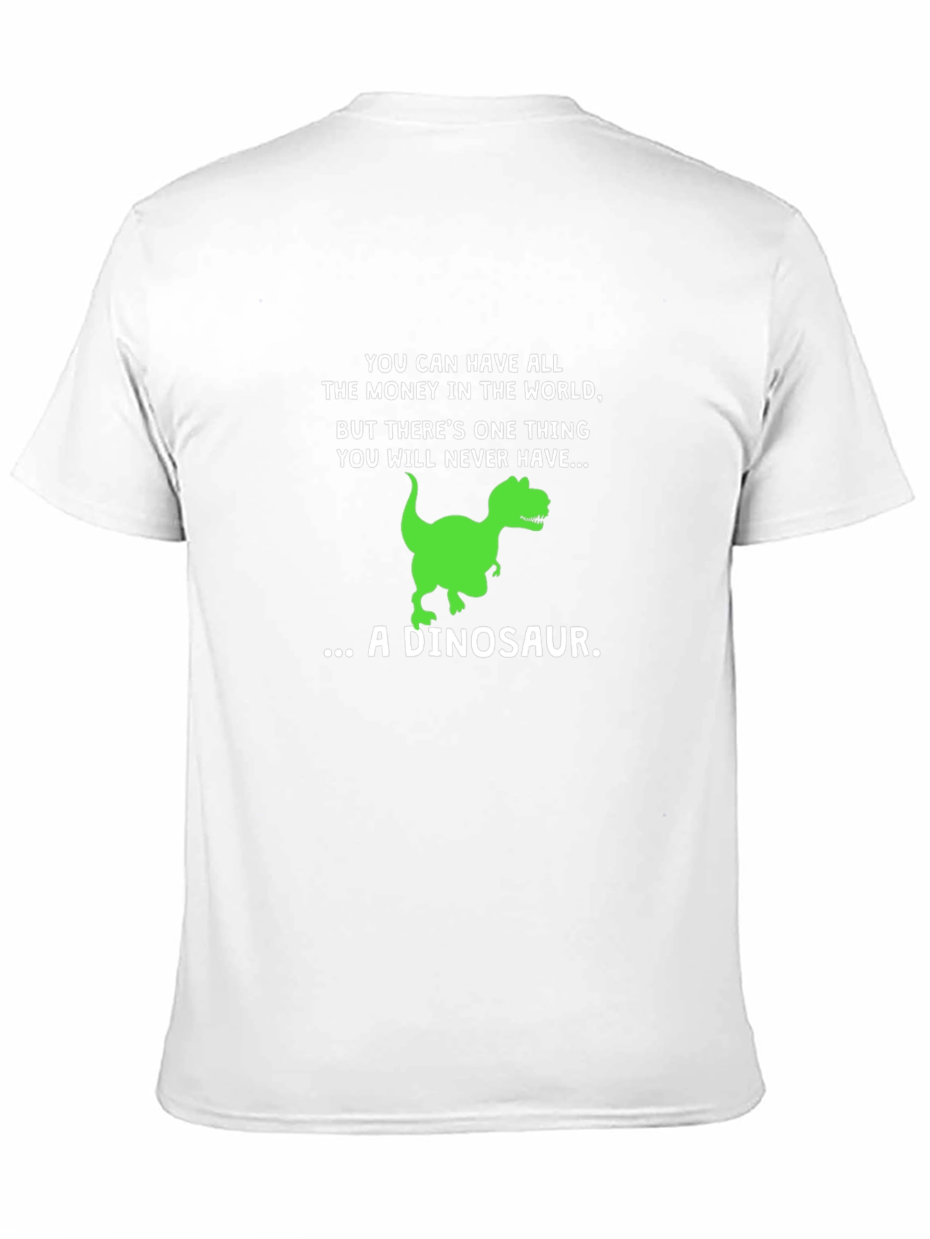 Dinosaur Graphic Tee - Humorous T-Rex T-Shirt